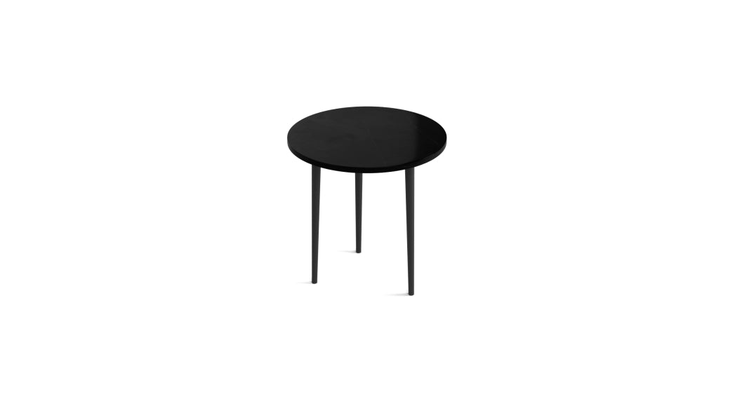 Elite Circular Occasional Table w/ Quartz Top