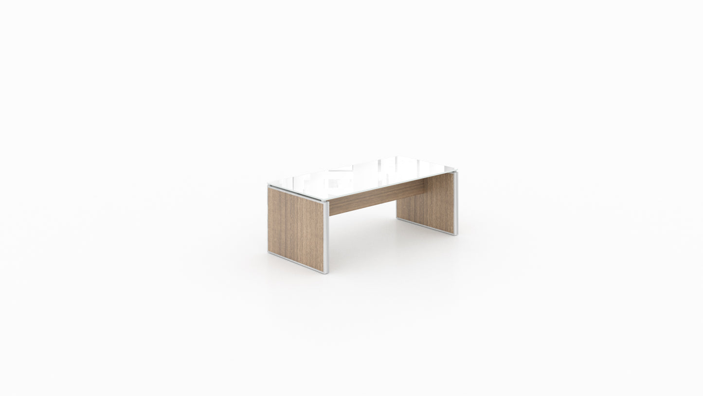 Potenza - Executive Deluxe Coffee Table (Glass Top)