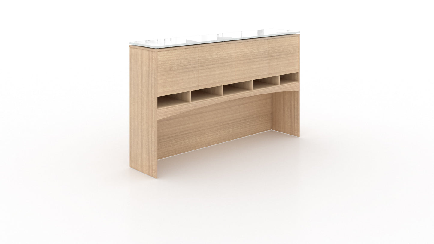 Deluxe Hutch w/ Laminate Doors