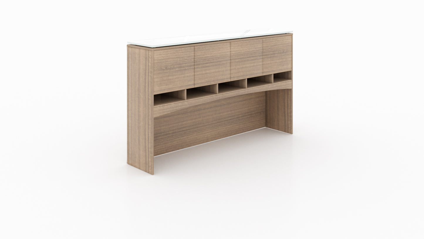 Deluxe Hutch w/ Laminate Doors