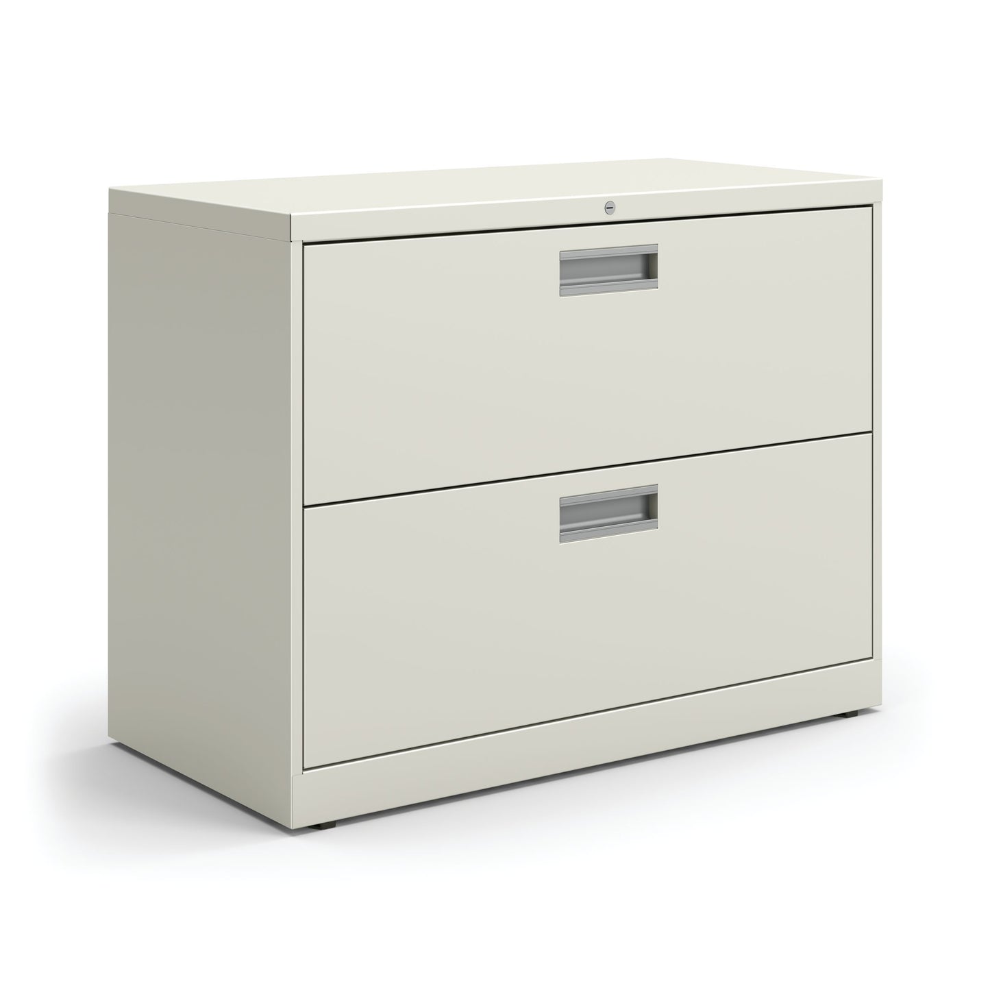 HON Brigade 600 Series Lateral File | 2 Drawers | Aluminum Pull | 36"W | Loft Finish