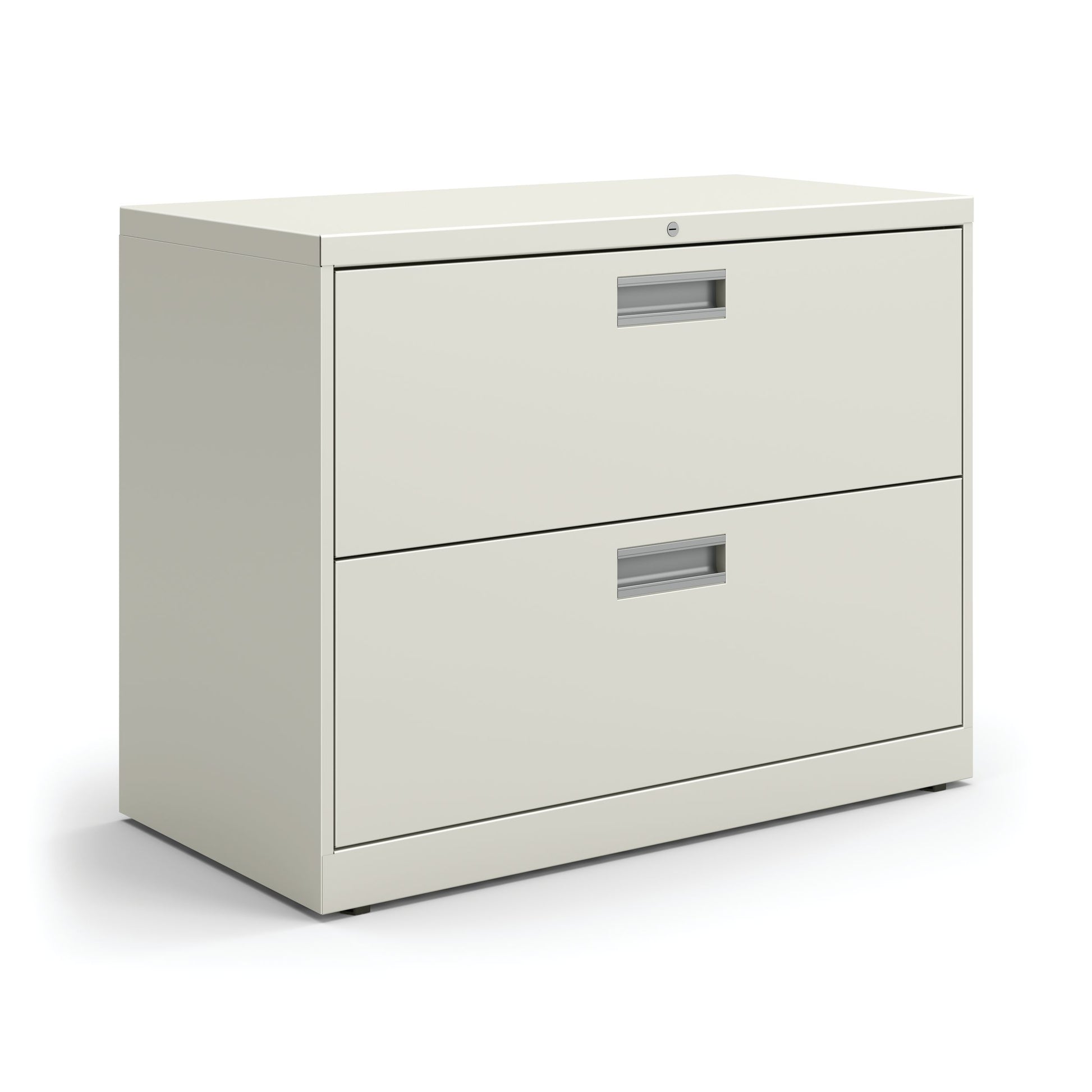 HON Brigade 600 Series Lateral File | 2 Drawers | Aluminum Pull | 36"W | Loft Finish