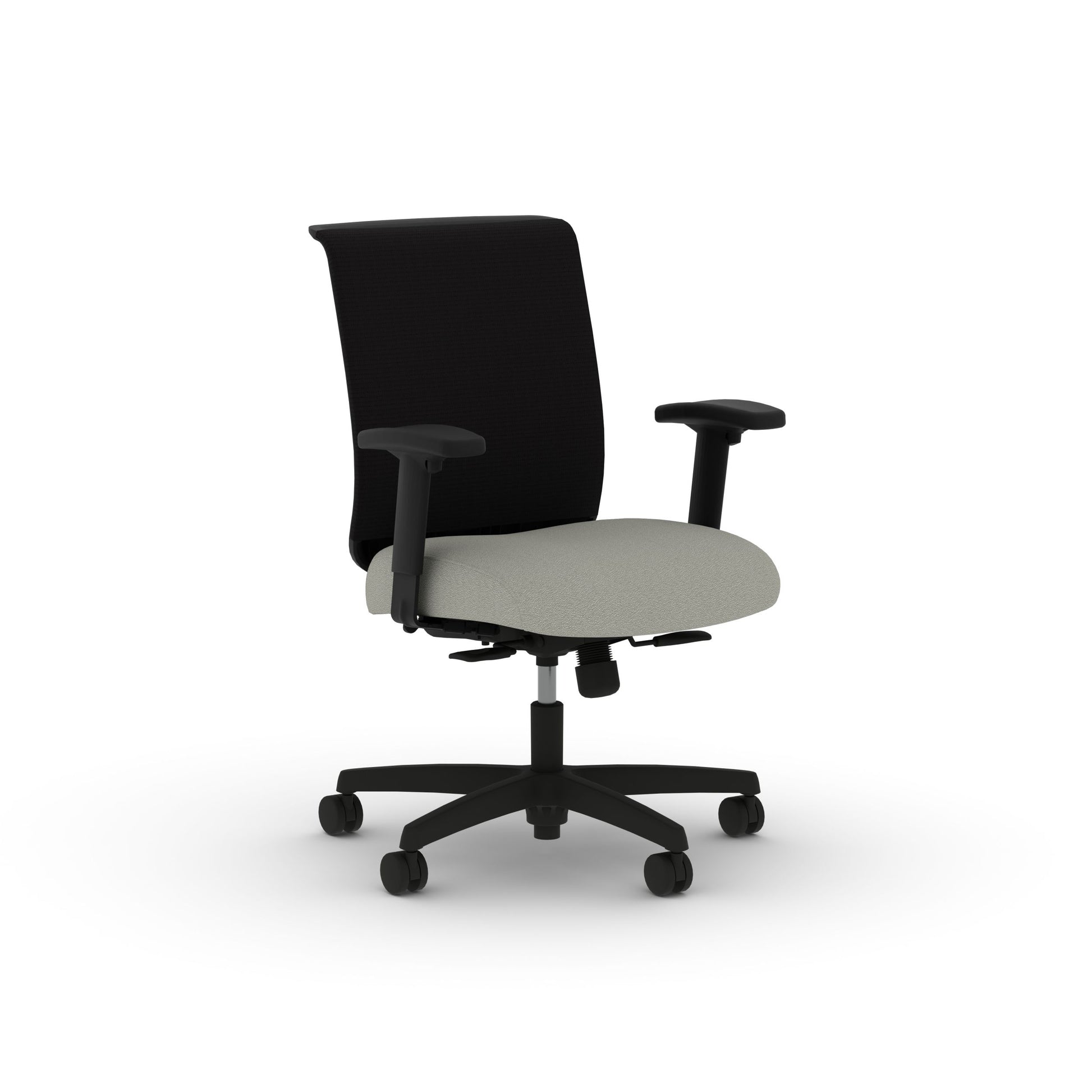 HON Convergence Task Chair | Synchro-Tilt With Seat Slide Control | Height- and Width-Adjustable Arms | Fog Fabric