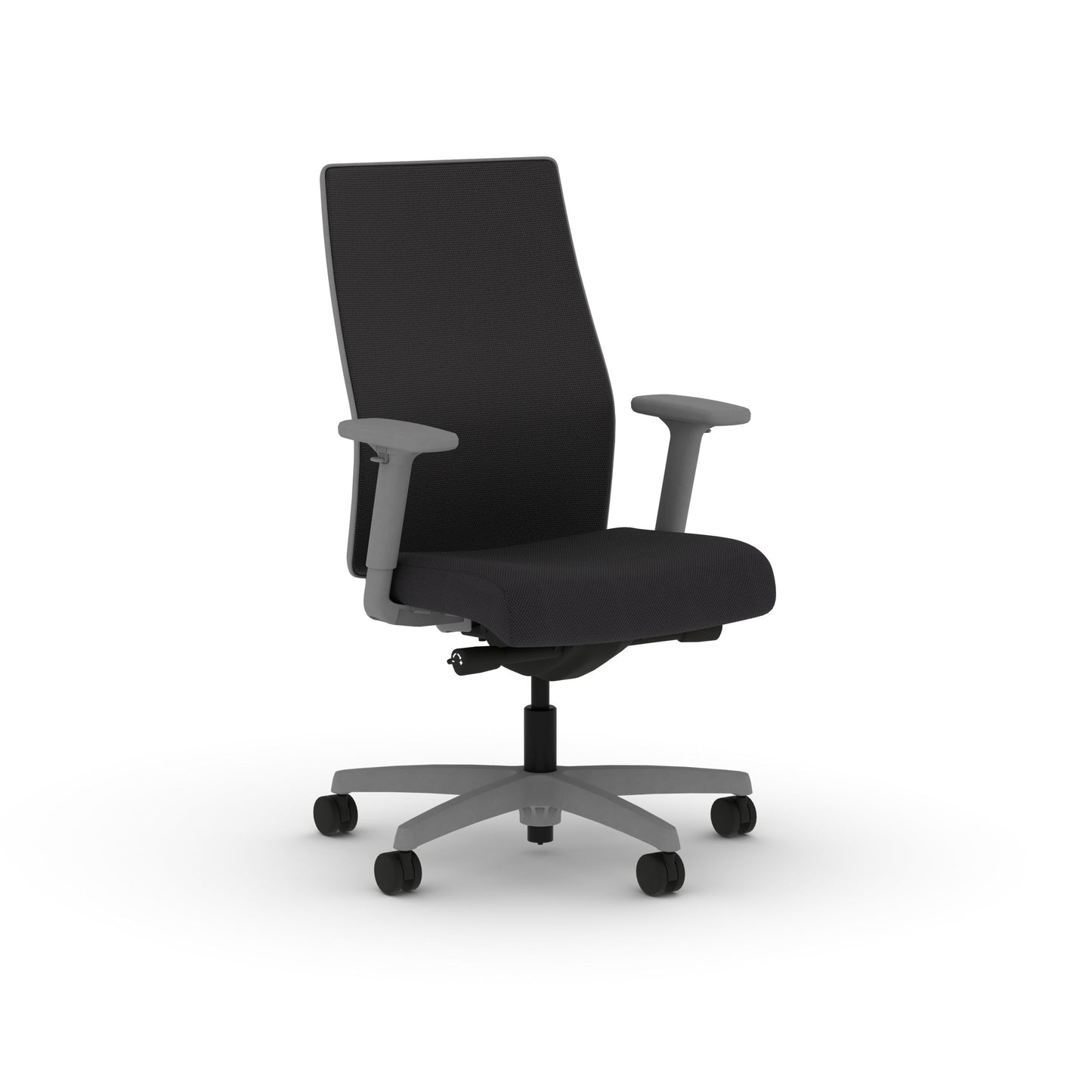 HON Ignition 2.0 Mesh Office Chair | Spectrum Mesh Mid-Back | Advanced Synchro-Tilt | Onyx Spectrum Mesh Seat | Onyx Spectrum Mesh Back | Titanium Frame | Titanium Adjustable Lumbar