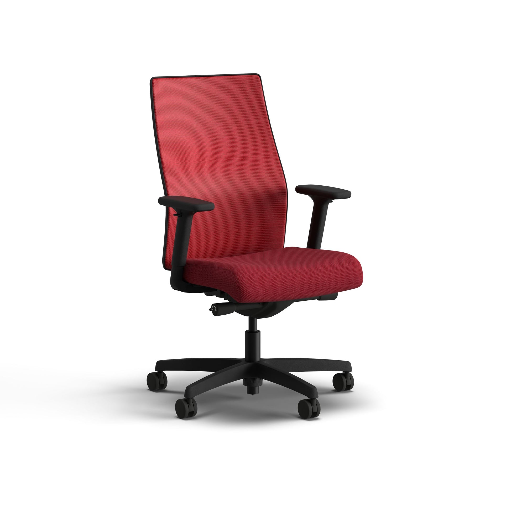 HON Ignition 2.0 Mesh Office Chair | Mid-Back | Synchro-Tilt | Bullseye Spectrum Mesh Seat | Bullseye Spectrum Mesh Back | Black Frame | Black Adjustable Lumbar