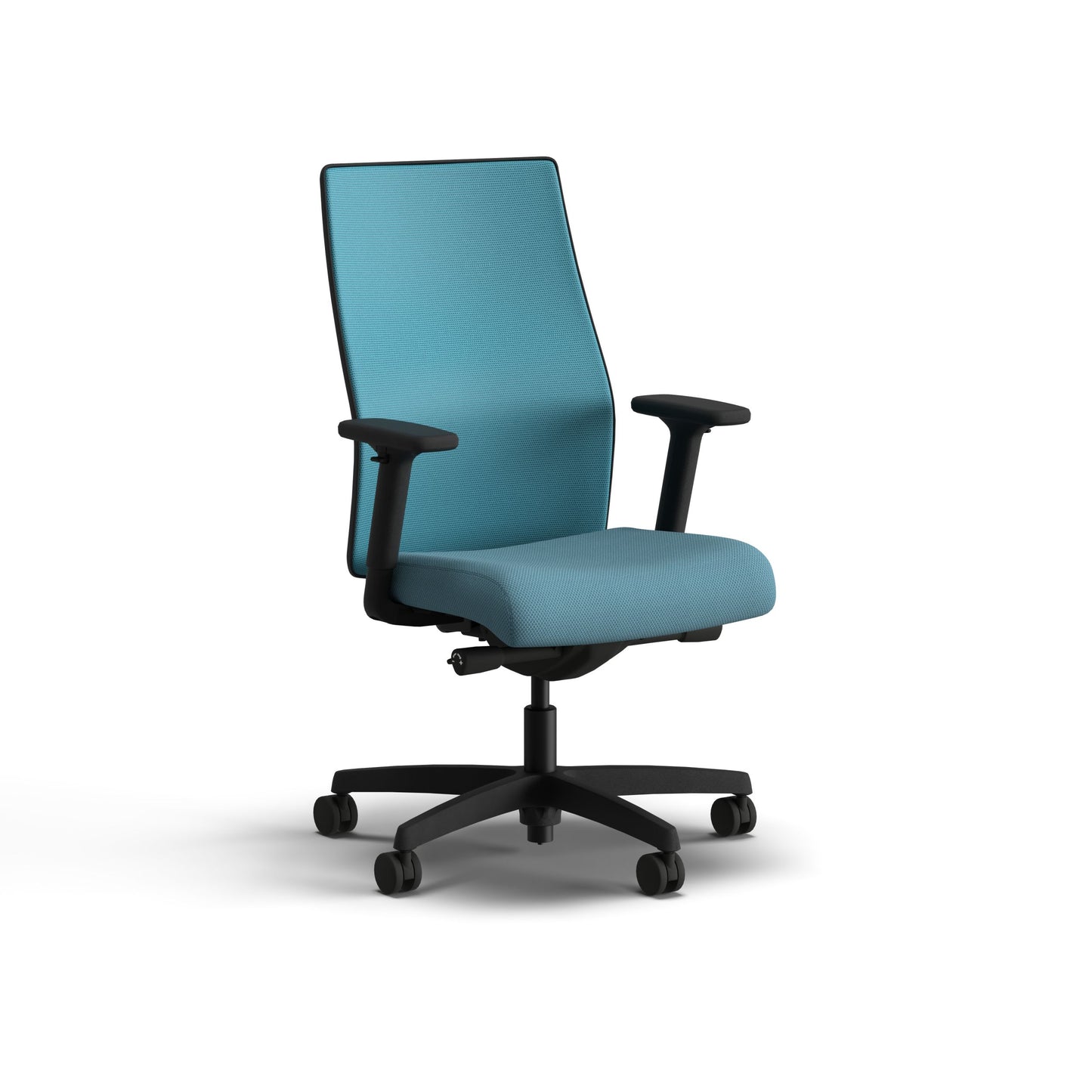 HON Ignition 2.0 Mesh Office Chair | Mid-Back | Synchro-Tilt | Sky Spectrum Mesh Seat | Sky Spectrum Mesh Back | Black Frame | Black Adjustable Lumbar