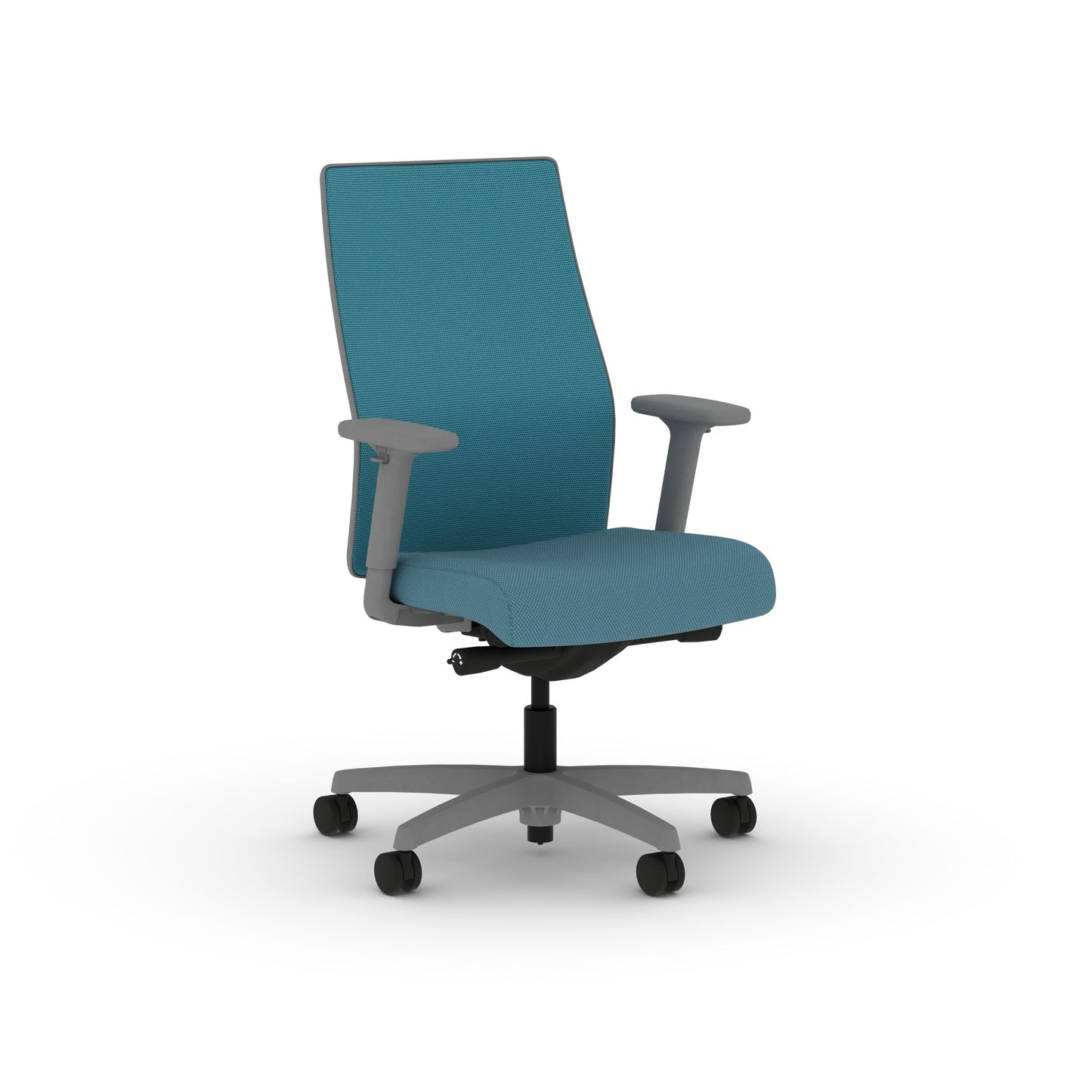 HON Ignition 2.0 Mesh Office Chair | Spectrum Mesh Mid-Back | Advanced Synchro-Tilt | Sky Spectrum Mesh Seat | Sky Spectrum Mesh Back | Titanium Frame | Titanium Adjustable Lumbar