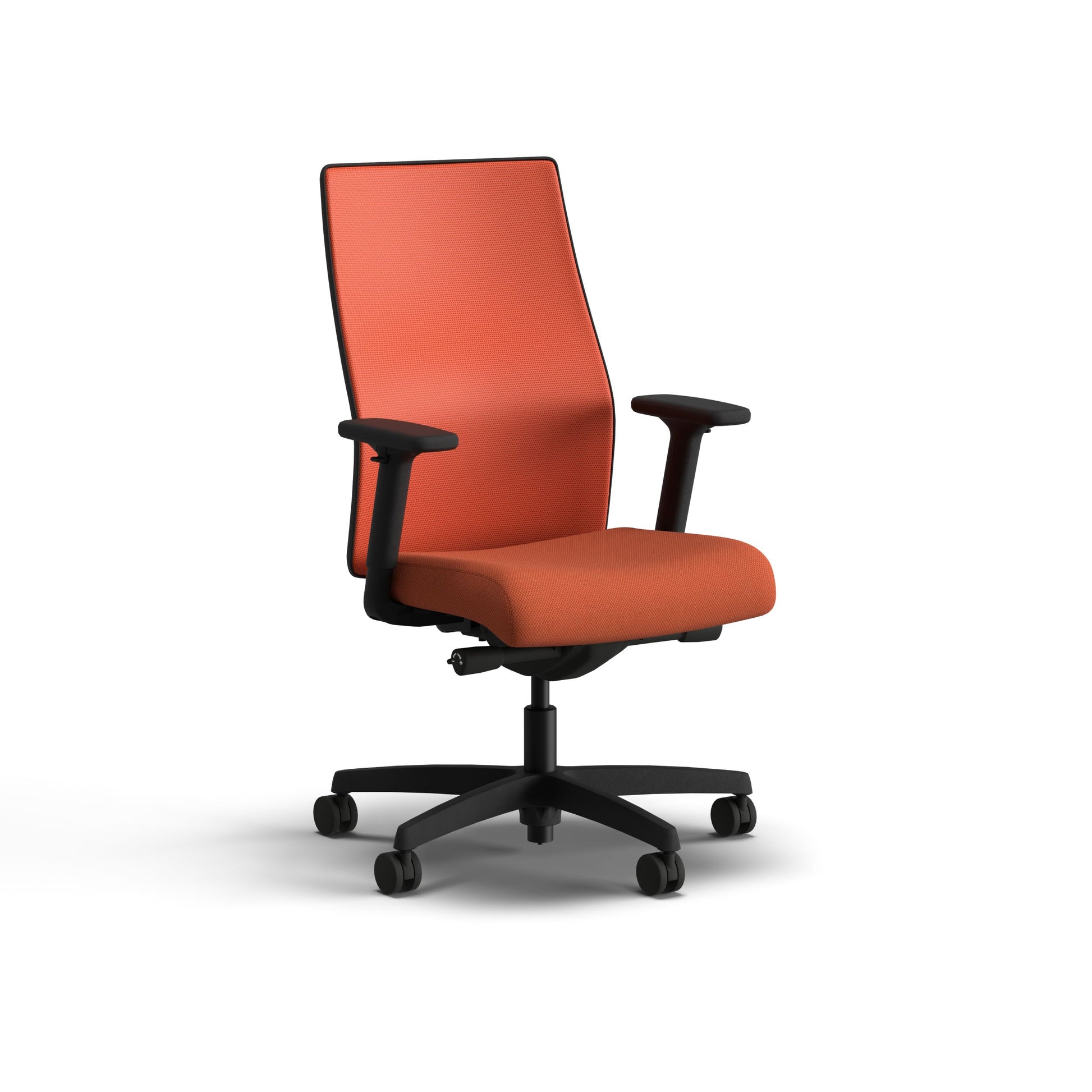 HON Ignition 2.0 Mesh Office Chair | Mid-Back | Synchro-Tilt | Salamander Spectrum Mesh Seat | Salamander Spectrum Mesh Back | Black Frame | Black Adjustable Lumbar