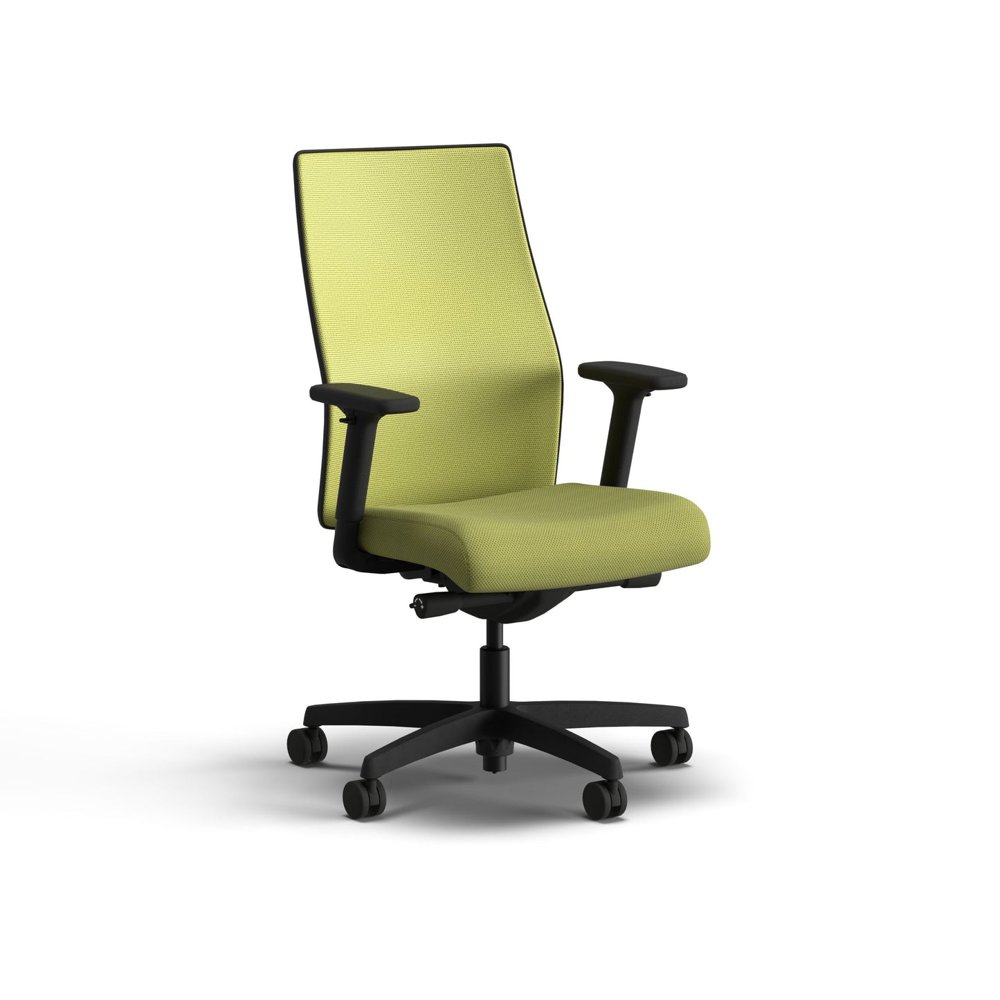 HON Ignition 2.0 Mesh Office Chair | Mid-Back | Synchro-Tilt | Pear Spectrum Mesh Seat | Pear Spectrum Mesh Back | Black Frame | Black Adjustable Lumbar