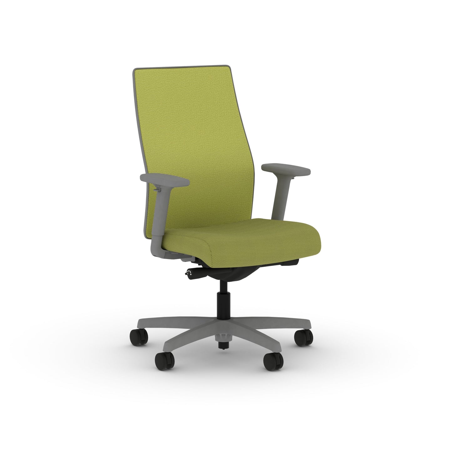 HON Ignition 2.0 Mesh Office Chair | Spectrum Mesh Mid-Back | Advanced Synchro-Tilt | Pear Spectrum Mesh Seat | Pear Spectrum Mesh Back | Titanium Frame | Titanium Adjustable Lumbar