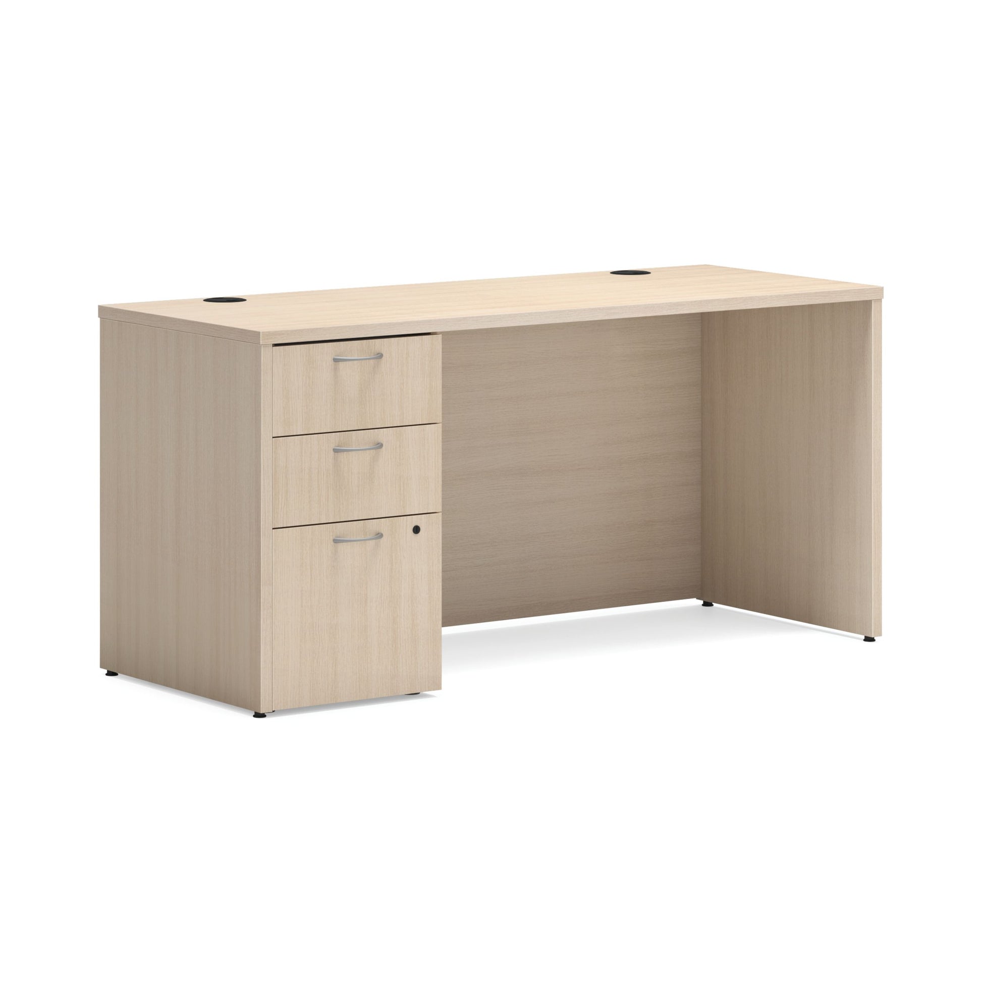 HON Mod Credenza | 2 Box Drawers / 1 File Drawer | 60"W x 24"D | Desert Oak Laminate