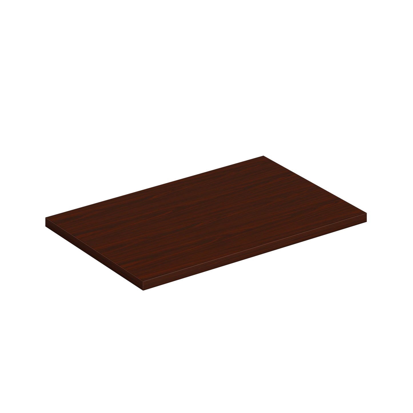 HON Mod Low Credenza Top | 30"W | Traditional Mahogany Finish