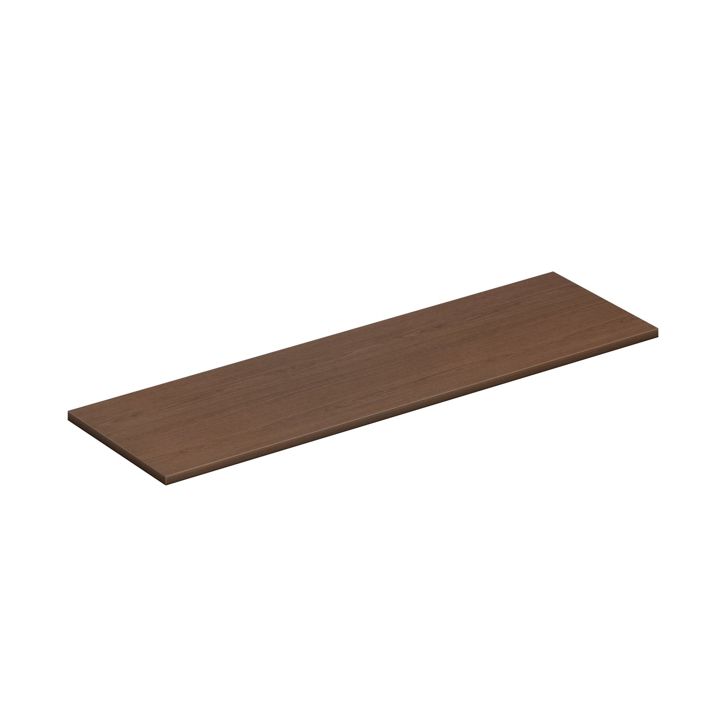 HON Mod Low Credenza Top | 66"W | Sepia Walnut Finish