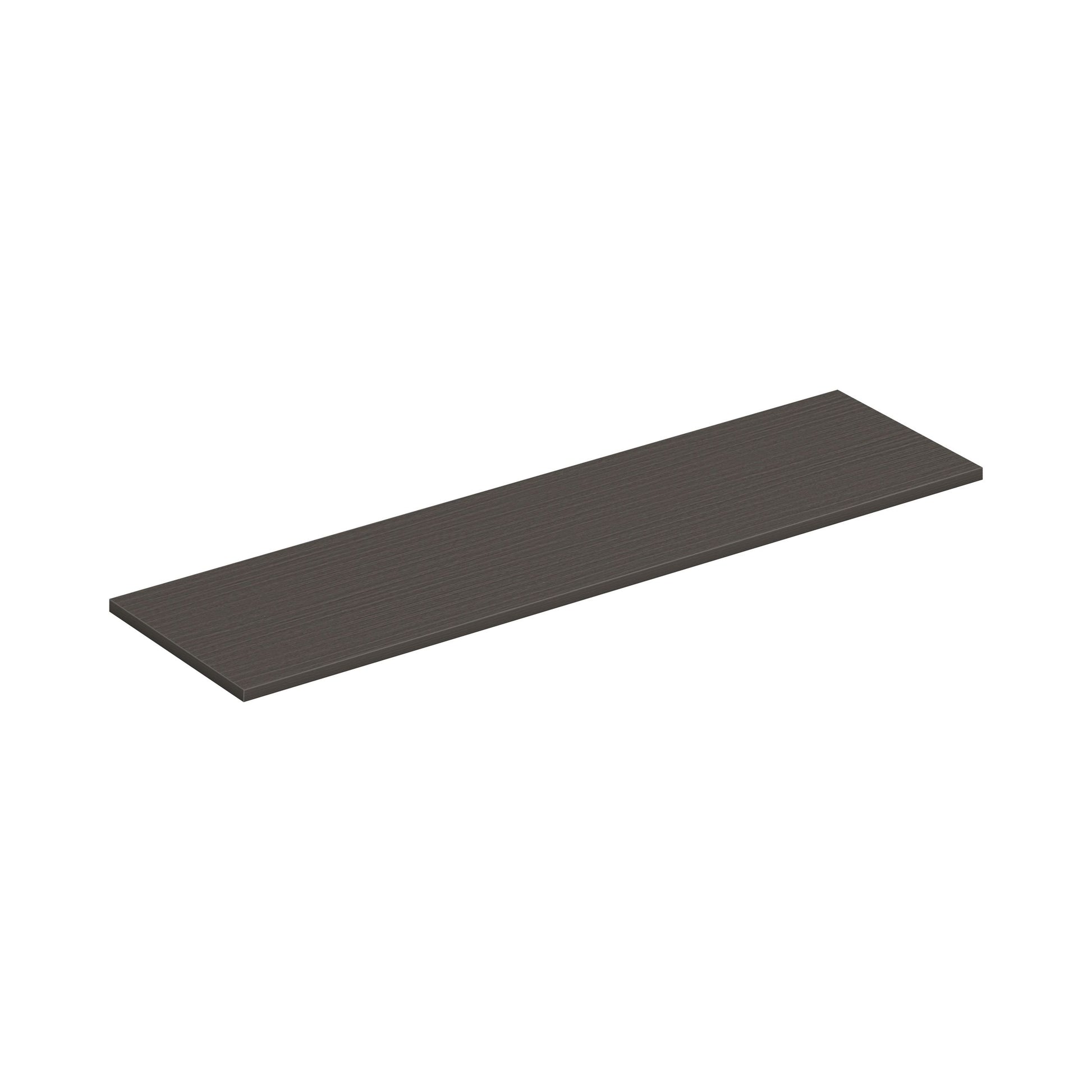 HON Mod Low Credenza Top | 72"W | Slate Teak Finish