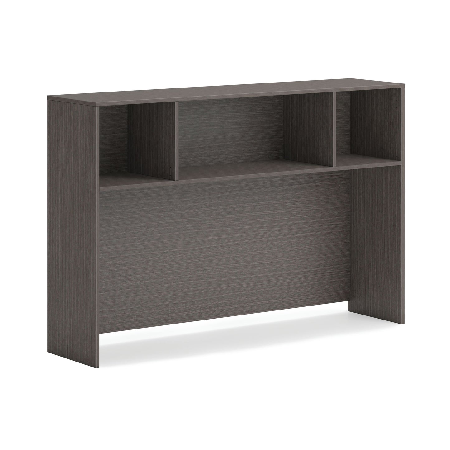 HON Mod Desk Hutch | No Doors | 60"W | Slate Teak Finish