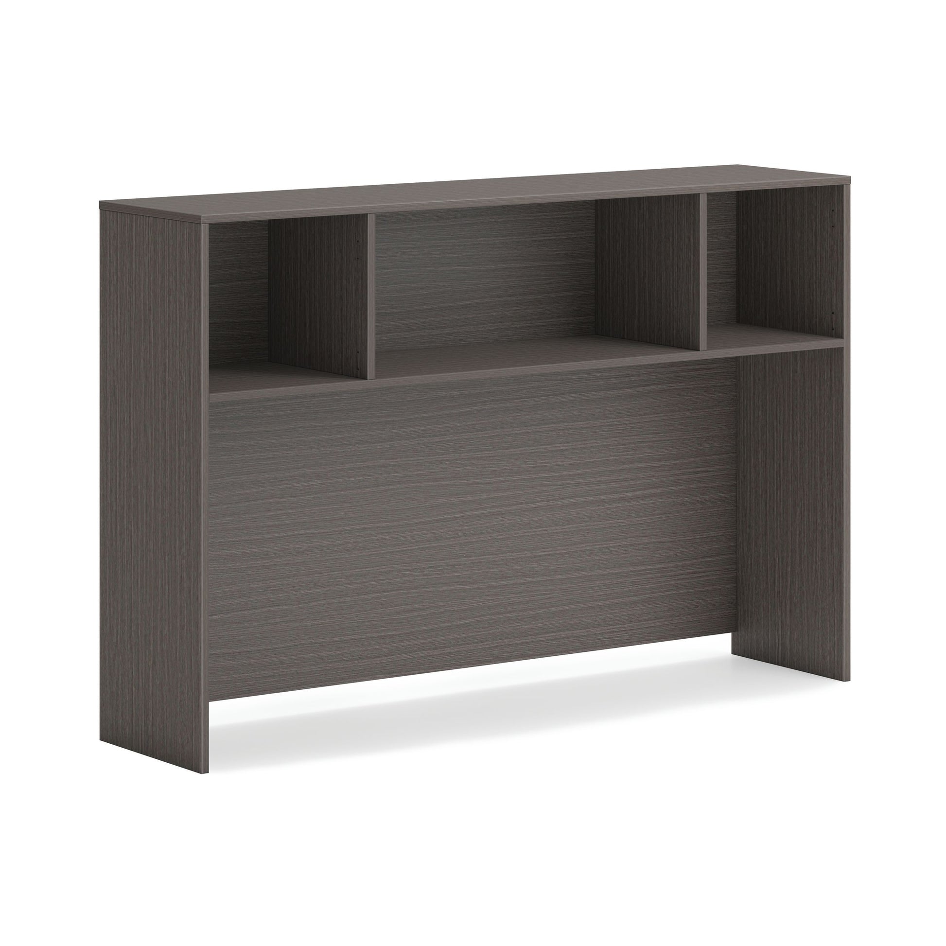 HON Mod Desk Hutch | No Doors | 60"W | Slate Teak Finish