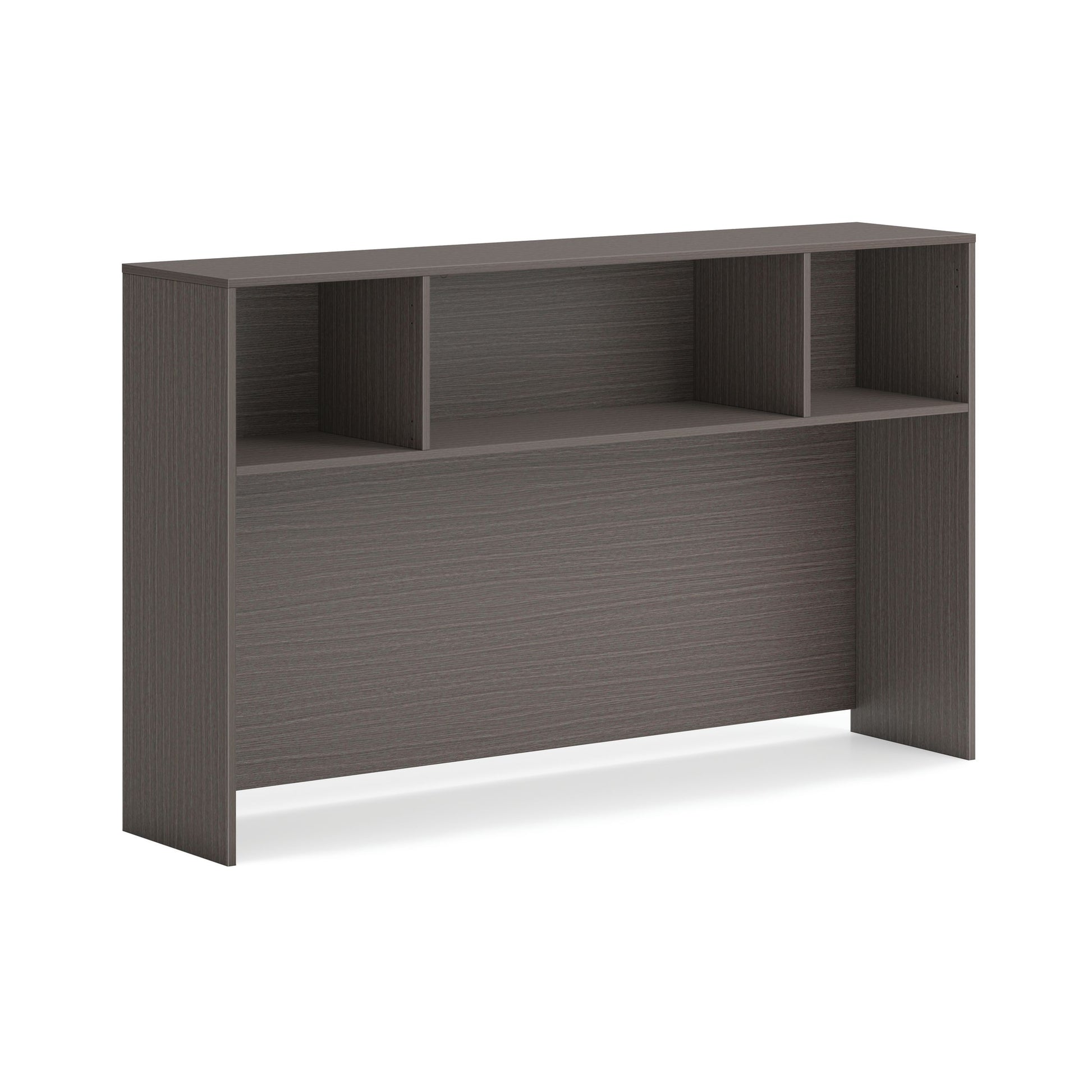 HON Mod Desk Hutch | No Doors | 66"W | Slate Teak Finish