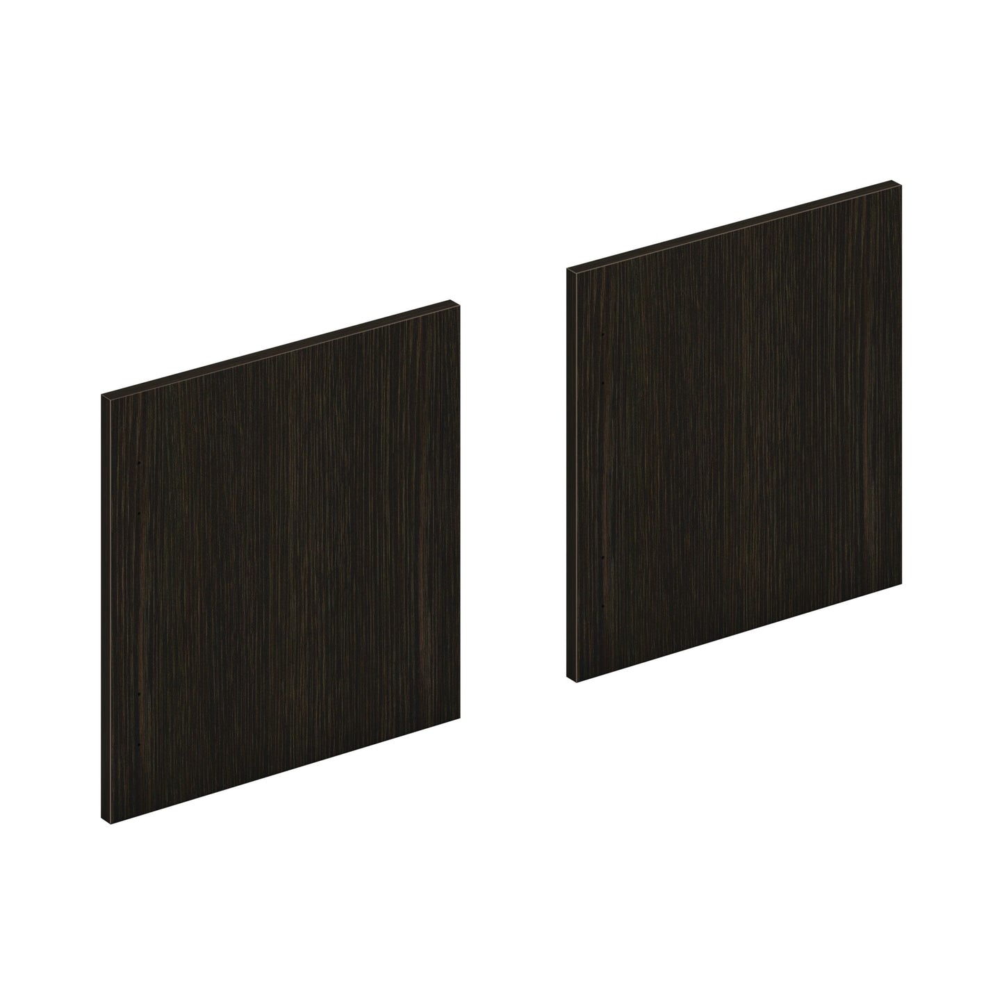 HON Mod Laminate Doors | Set of 2 | 60"W | Java Oak Finish