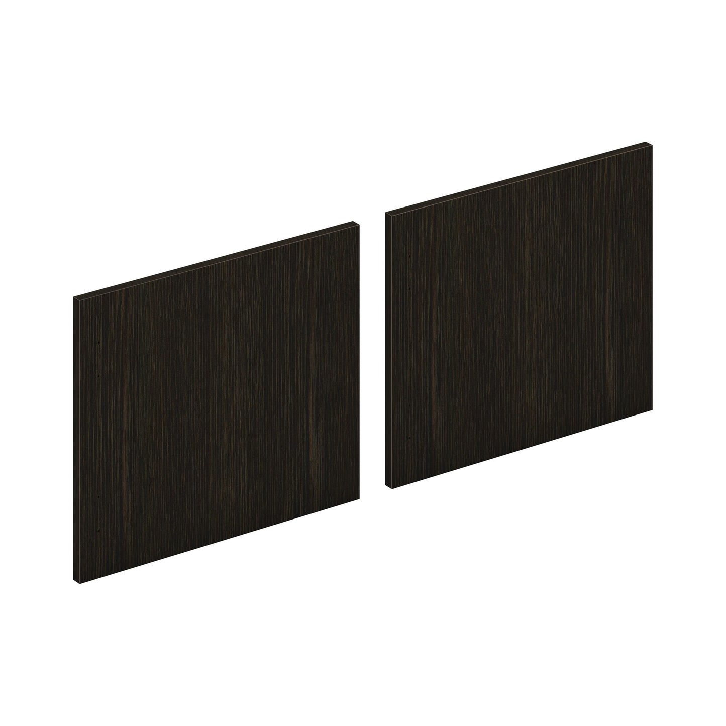 HON Mod Laminate Doors | Set of 2 | 72"W | Java Oak Finish