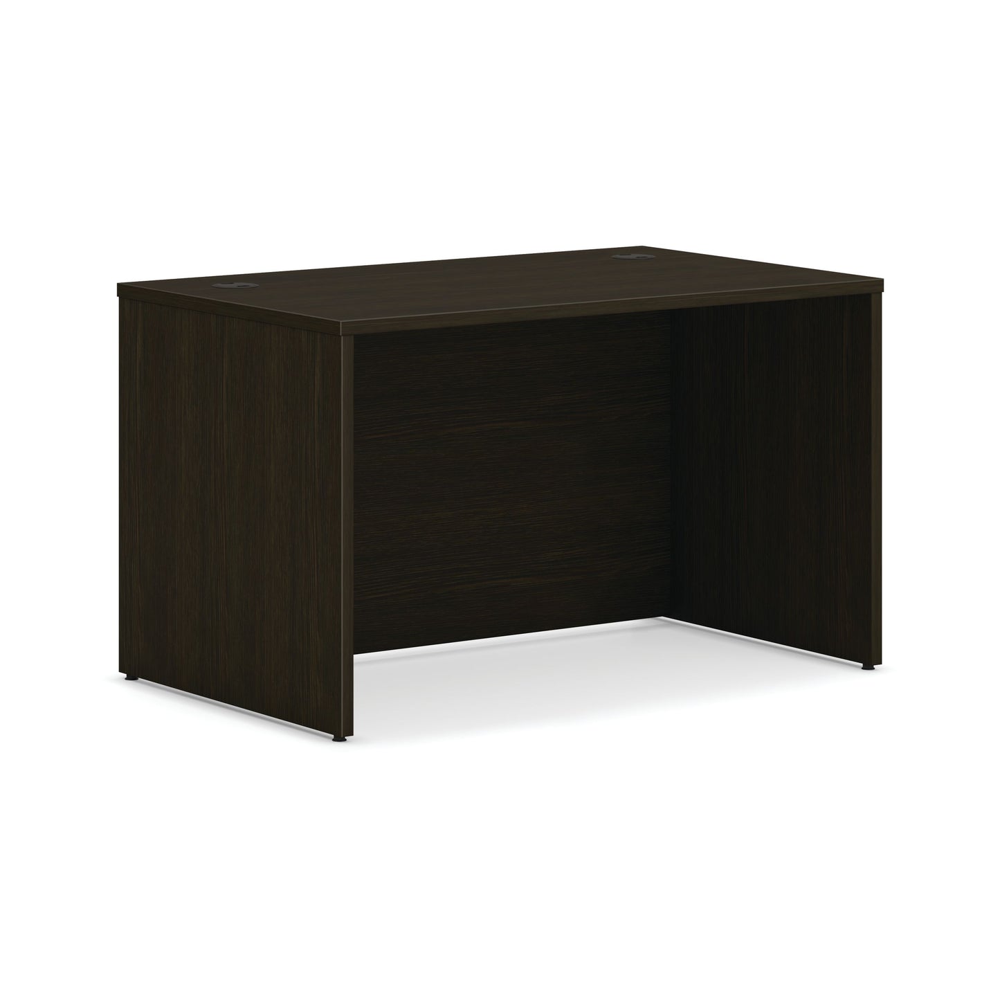 HON Mod Desk Shell | 48"W | Java Oak Finish