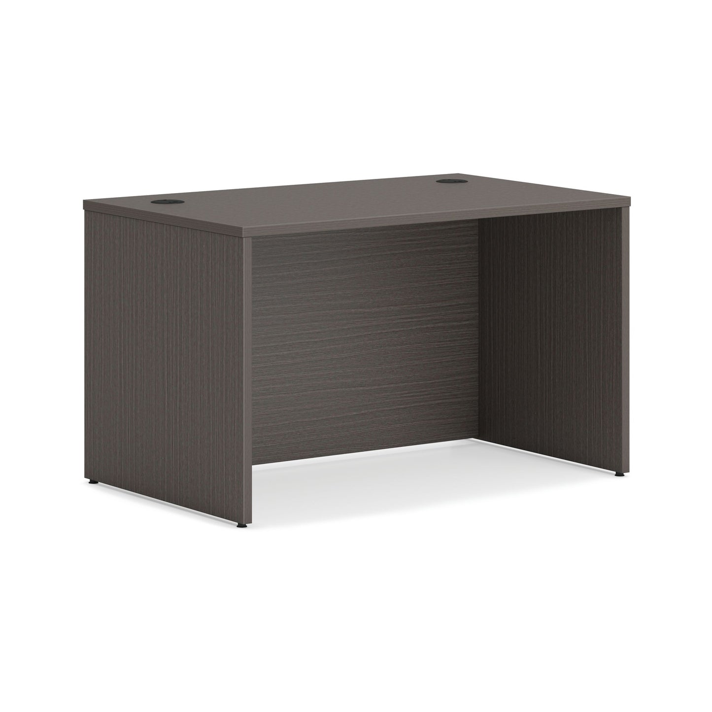 HON Mod Desk Shell | 48"W x 30"D x 29"H | Slate Teak Finish