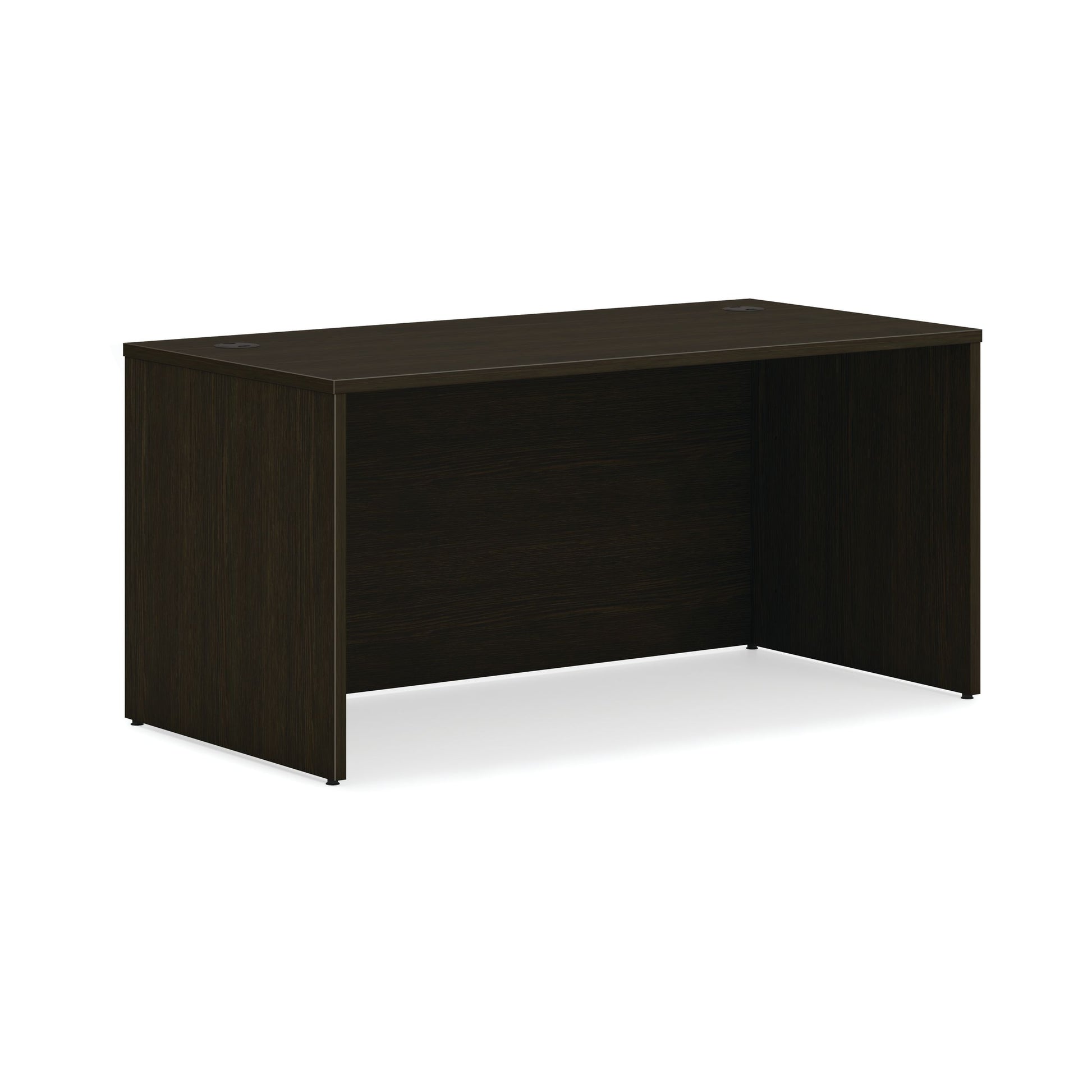 HON Mod Desk Shell | 60"W | Java Oak Finish