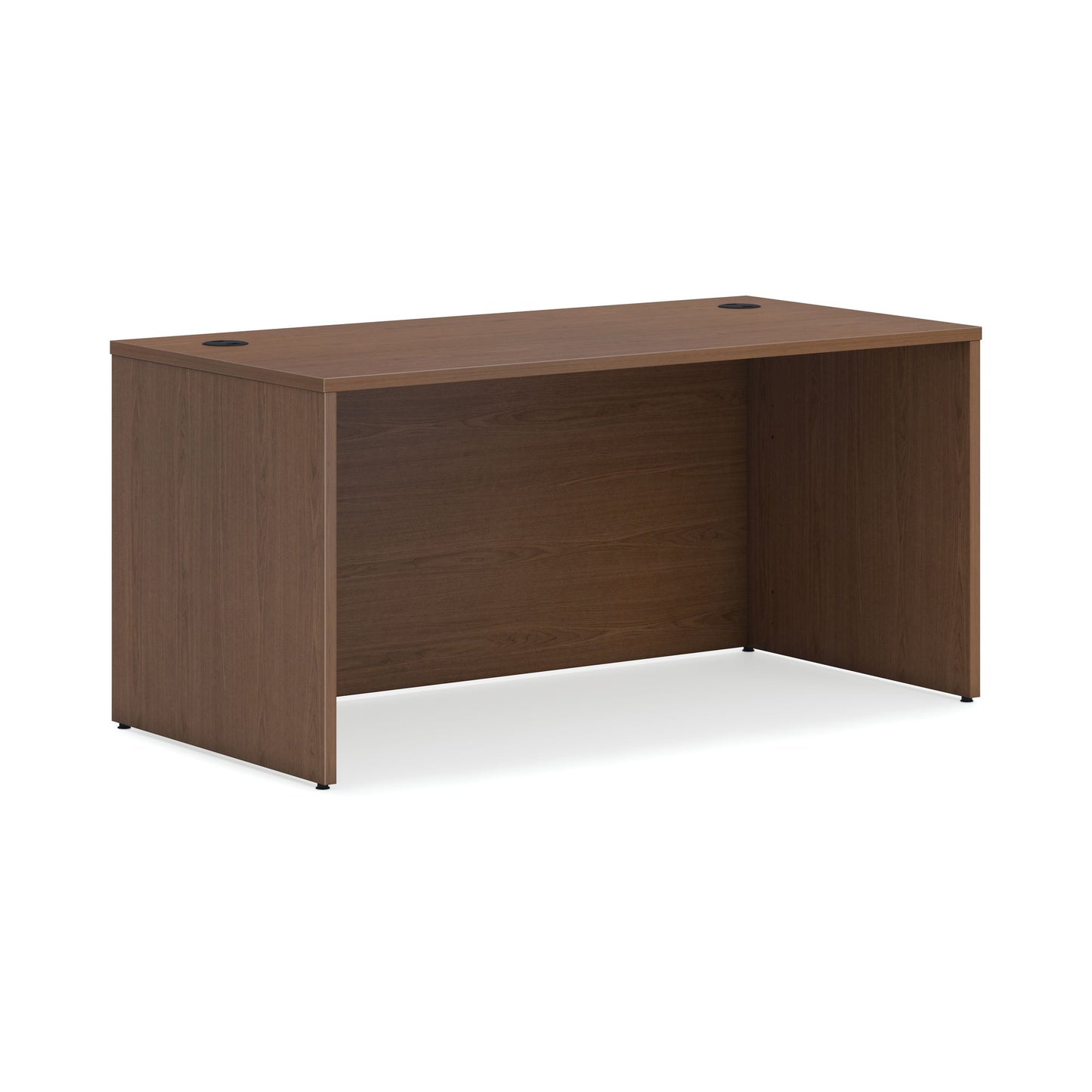 HON Mod Desk Shell | 60"W | Sepia Walnut