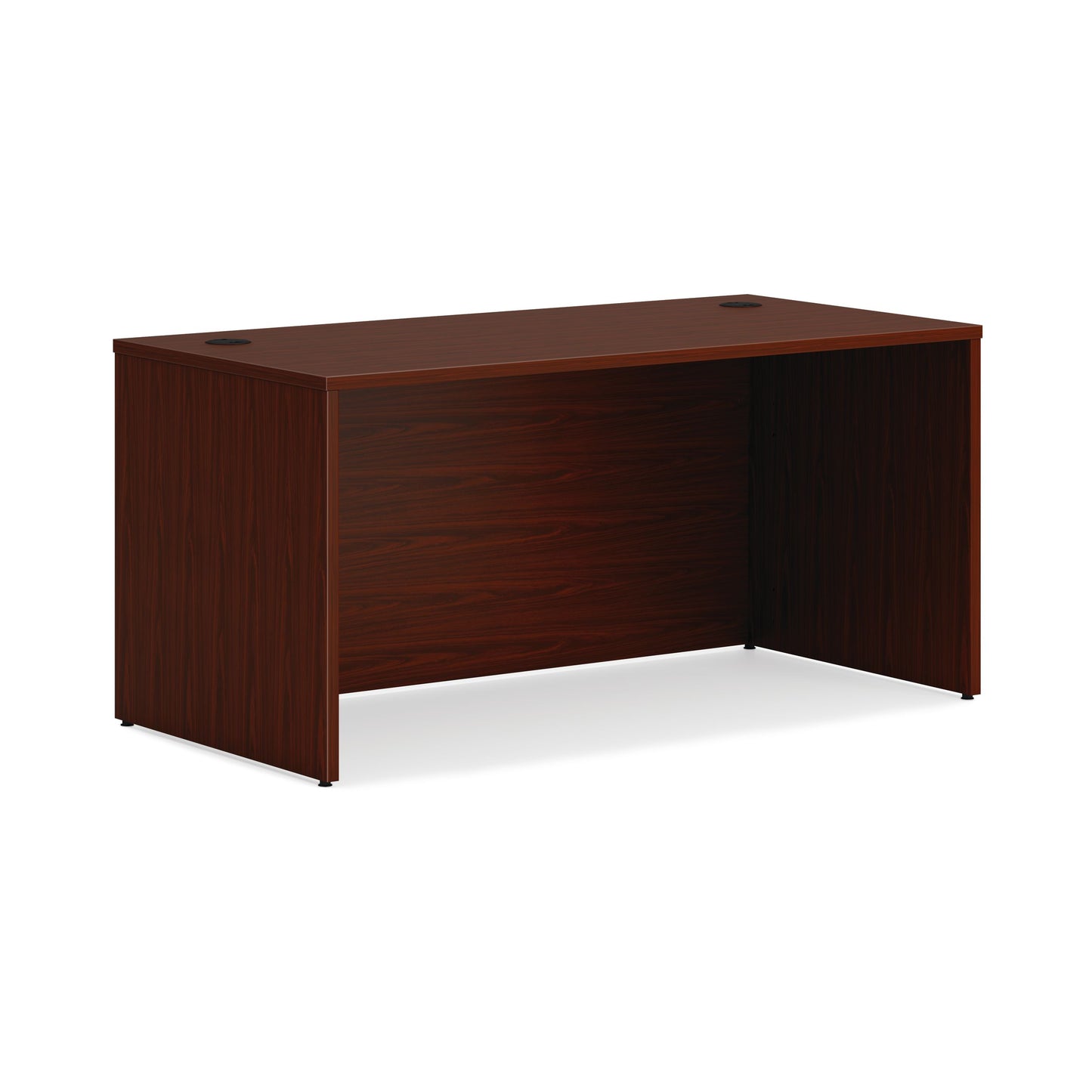 HON Mod Desk Shell | 60"W x 30"D x 29"H | Traditional Mahogany Finish