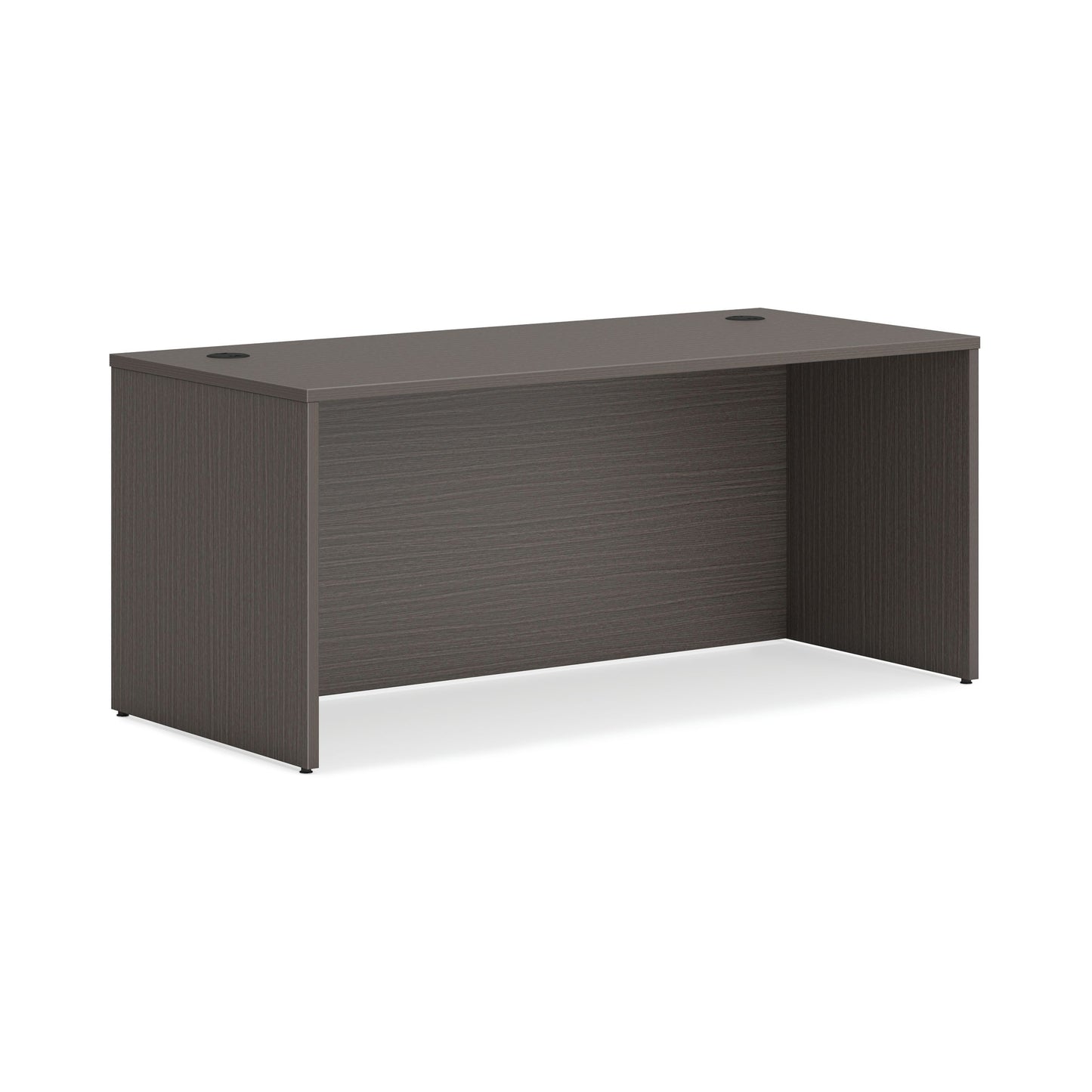 HON Mod Desk Shell | 66"W | Slate Teak Finish