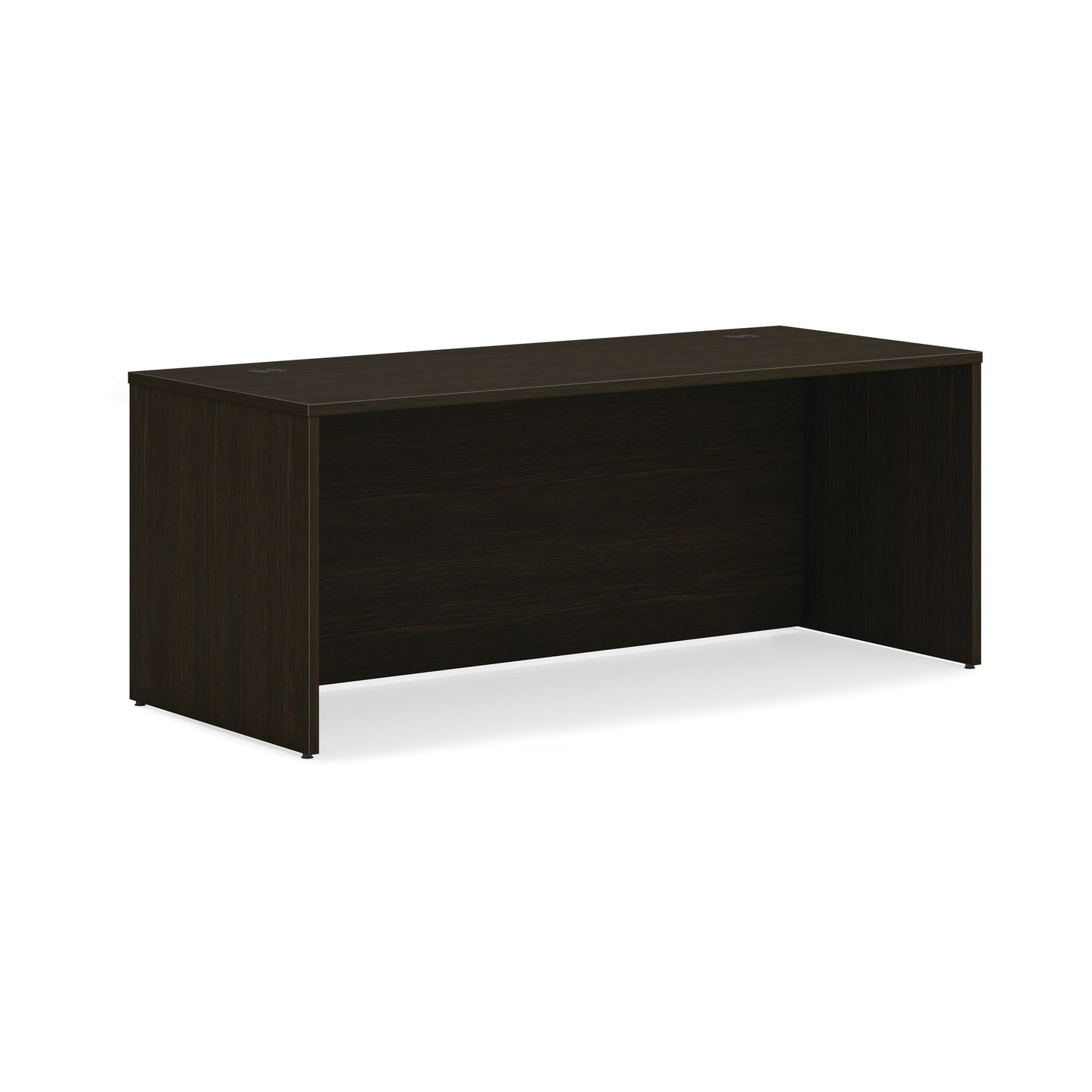HON Mod Desk Shell | 72"W | Java Oak Finish