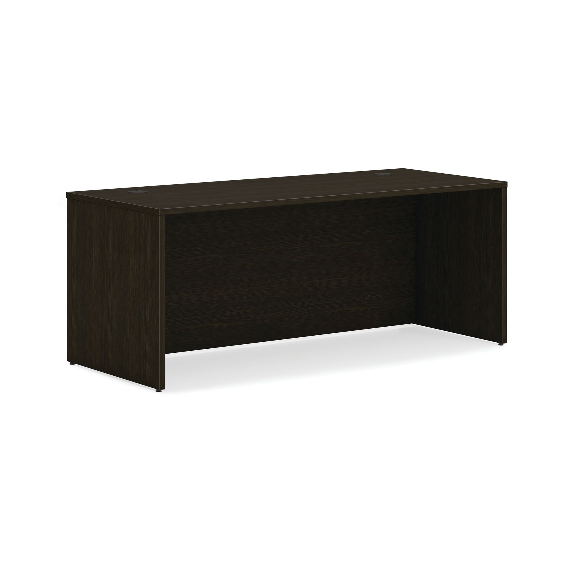 HON Mod Desk Shell | 72"W | Java Oak Finish