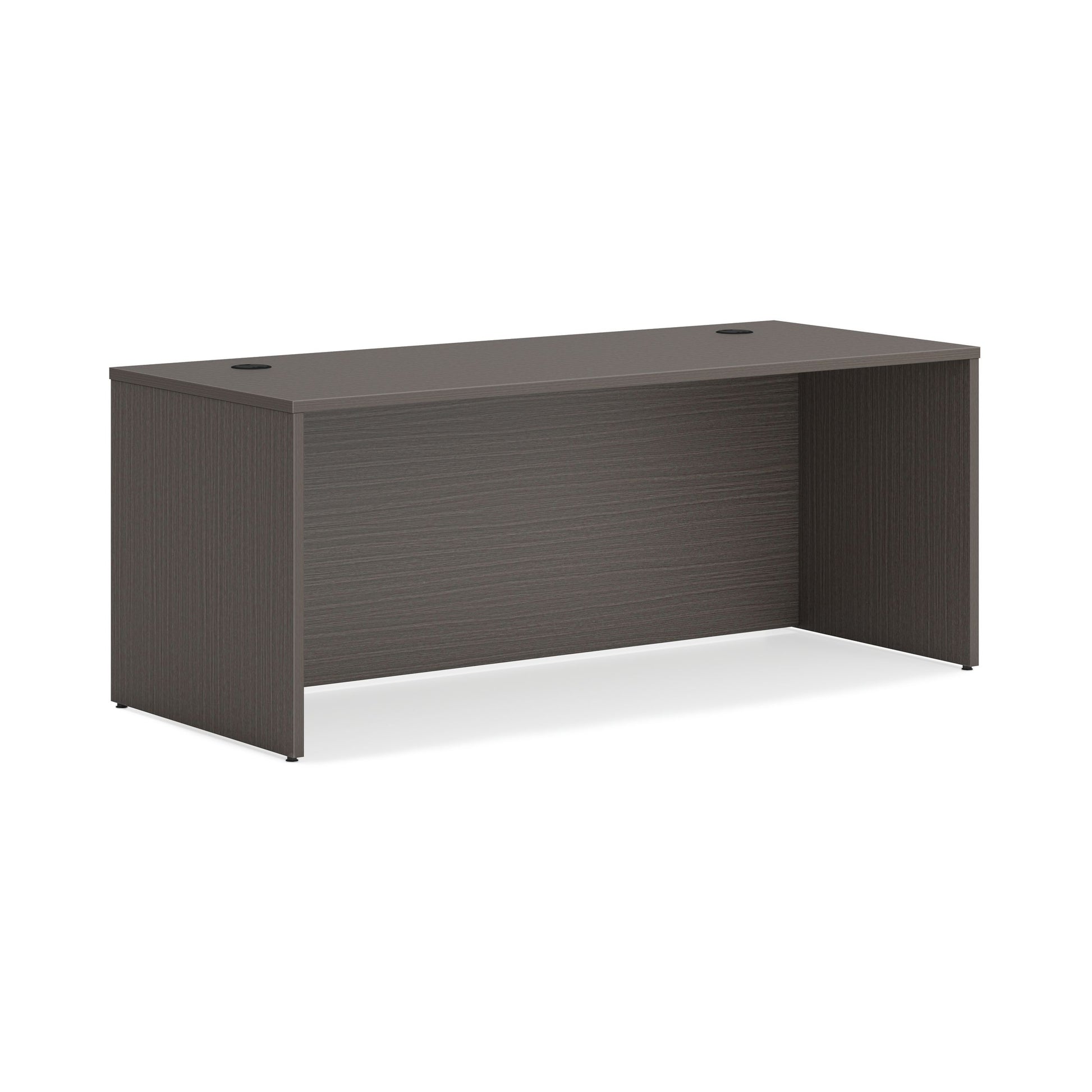 HON Mod Desk Shell | 72"W | Slate Teak Finish