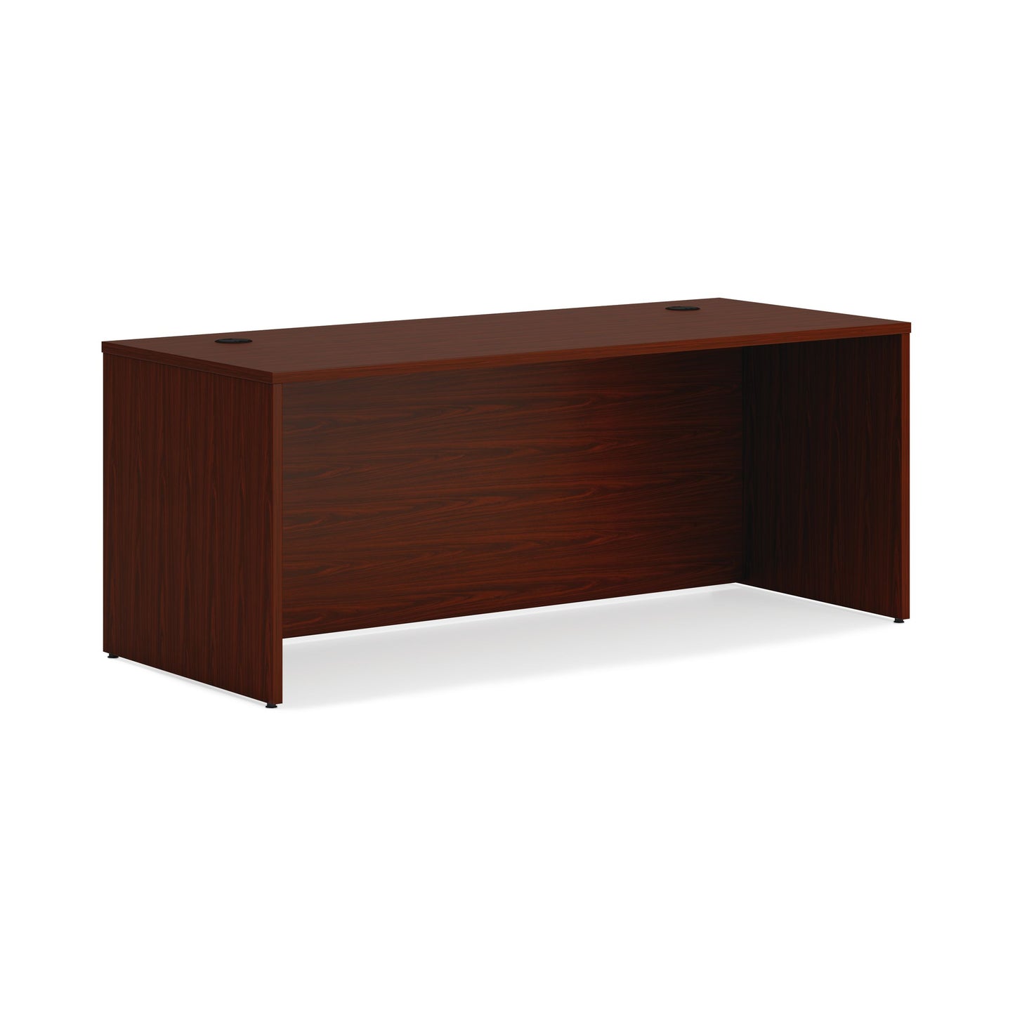 HON Mod Desk Shell | 72"W | Traditional Mahogany Finish