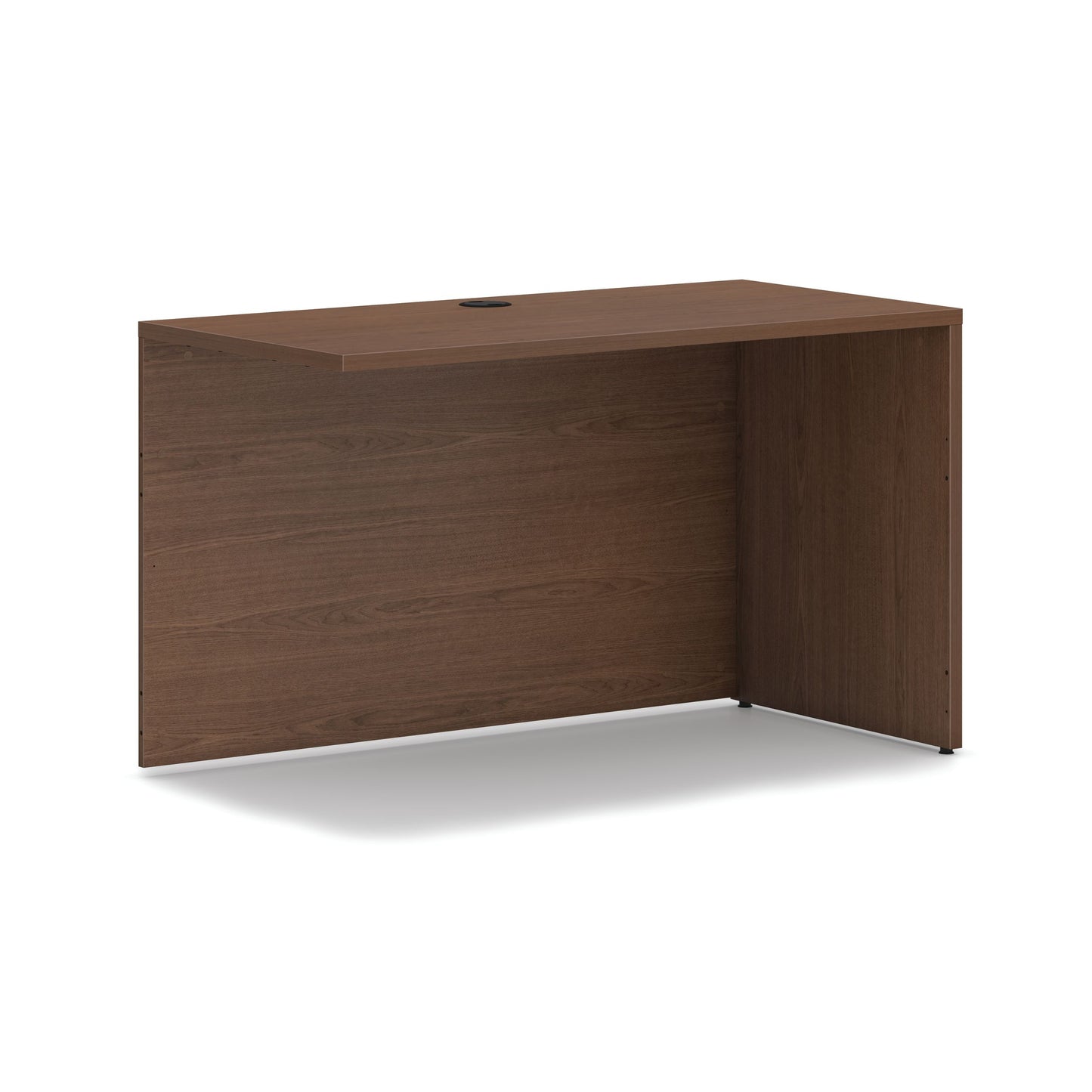 HON Mod Return Shell | 48"W | Sepia Walnut Finish