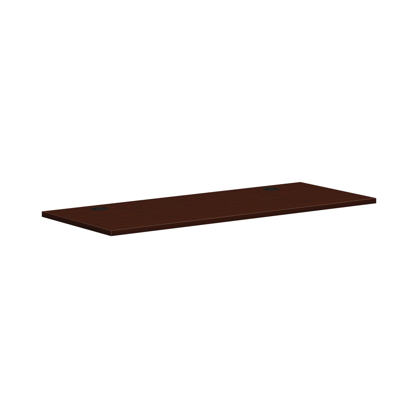 HON Mod Worksurface | Rectangular | 60"W x 24"D | Traditional Mahogany Finish
