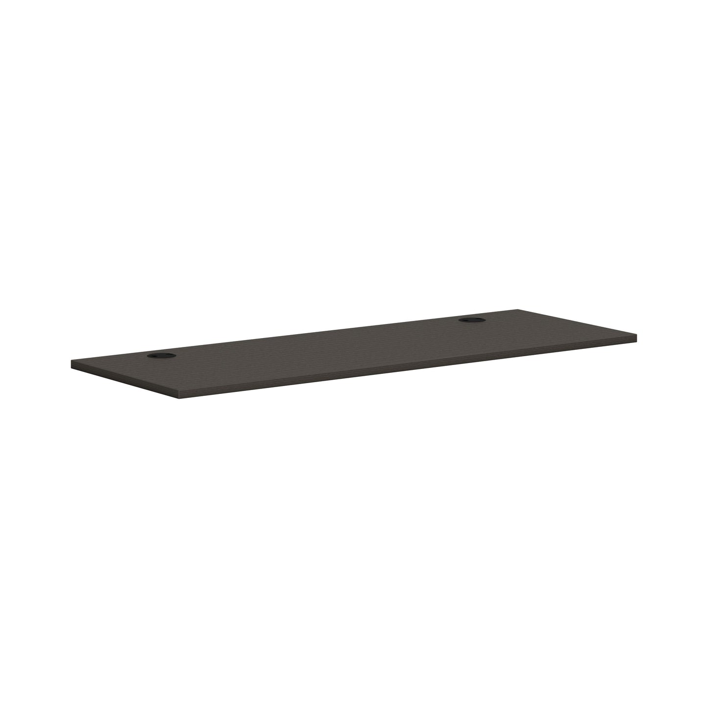 HON Mod Worksurface | Rectangular | 66"W | Slate Teak Finish