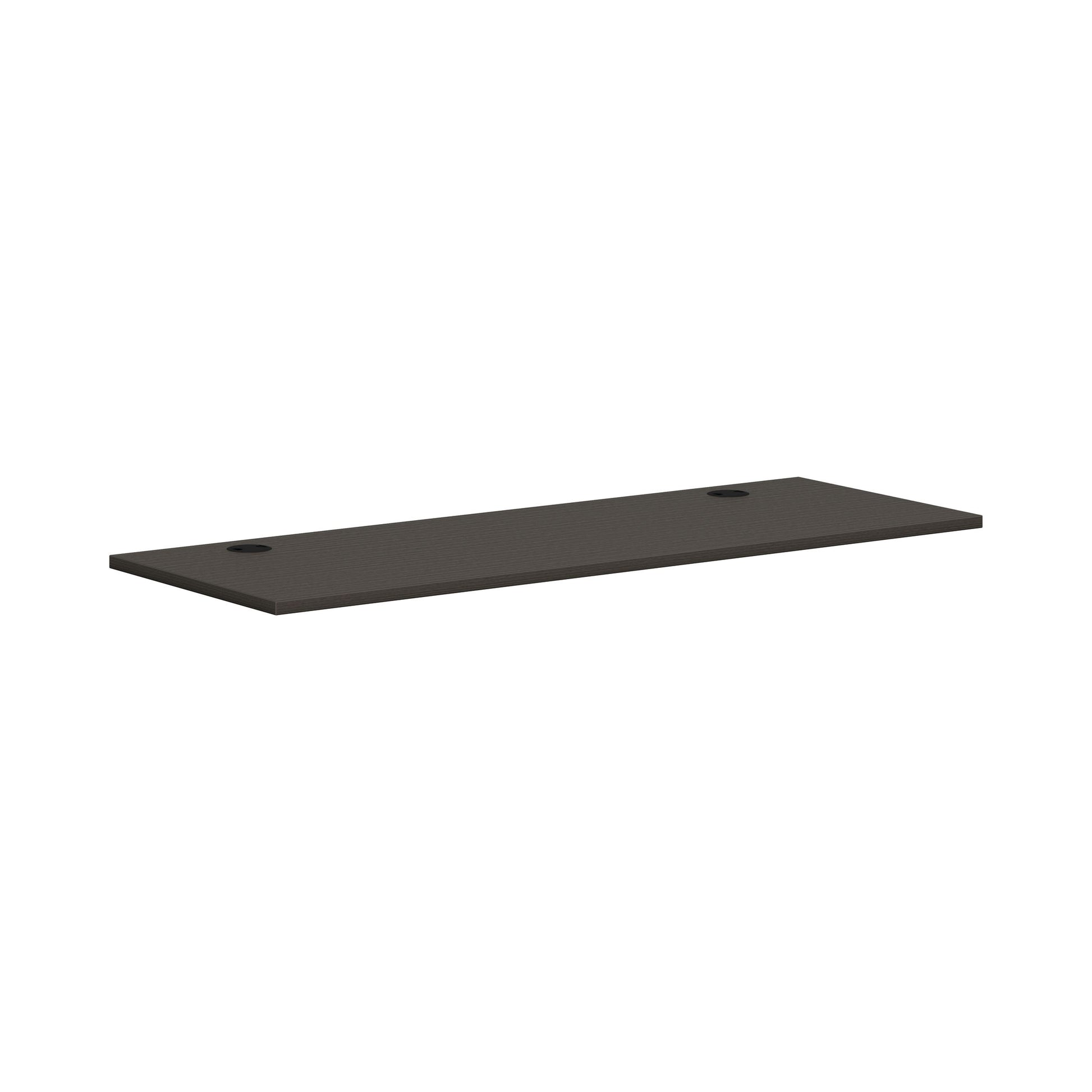 HON Mod Worksurface | Rectangular | 66"W | Slate Teak Finish