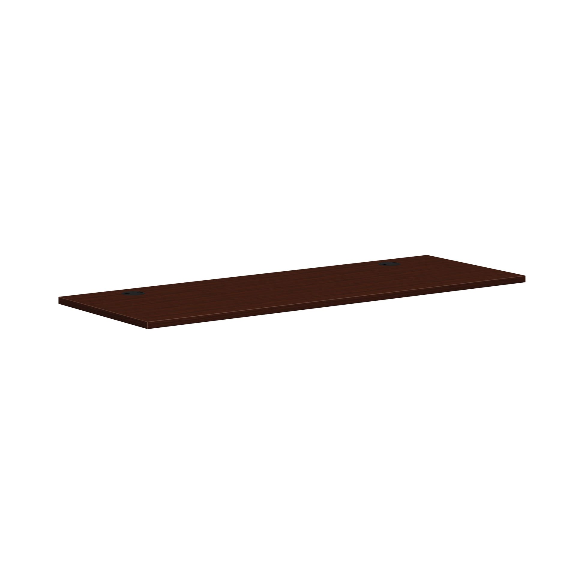 HON Mod Worksurface | Rectangular | 66"W | Traditional Mahogany Finish