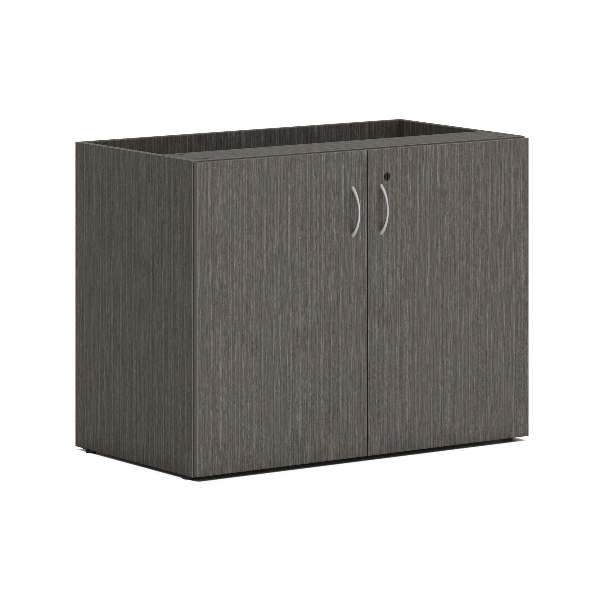 HON Mod Storage Cabinet | 36"W | Slate Teak Finish