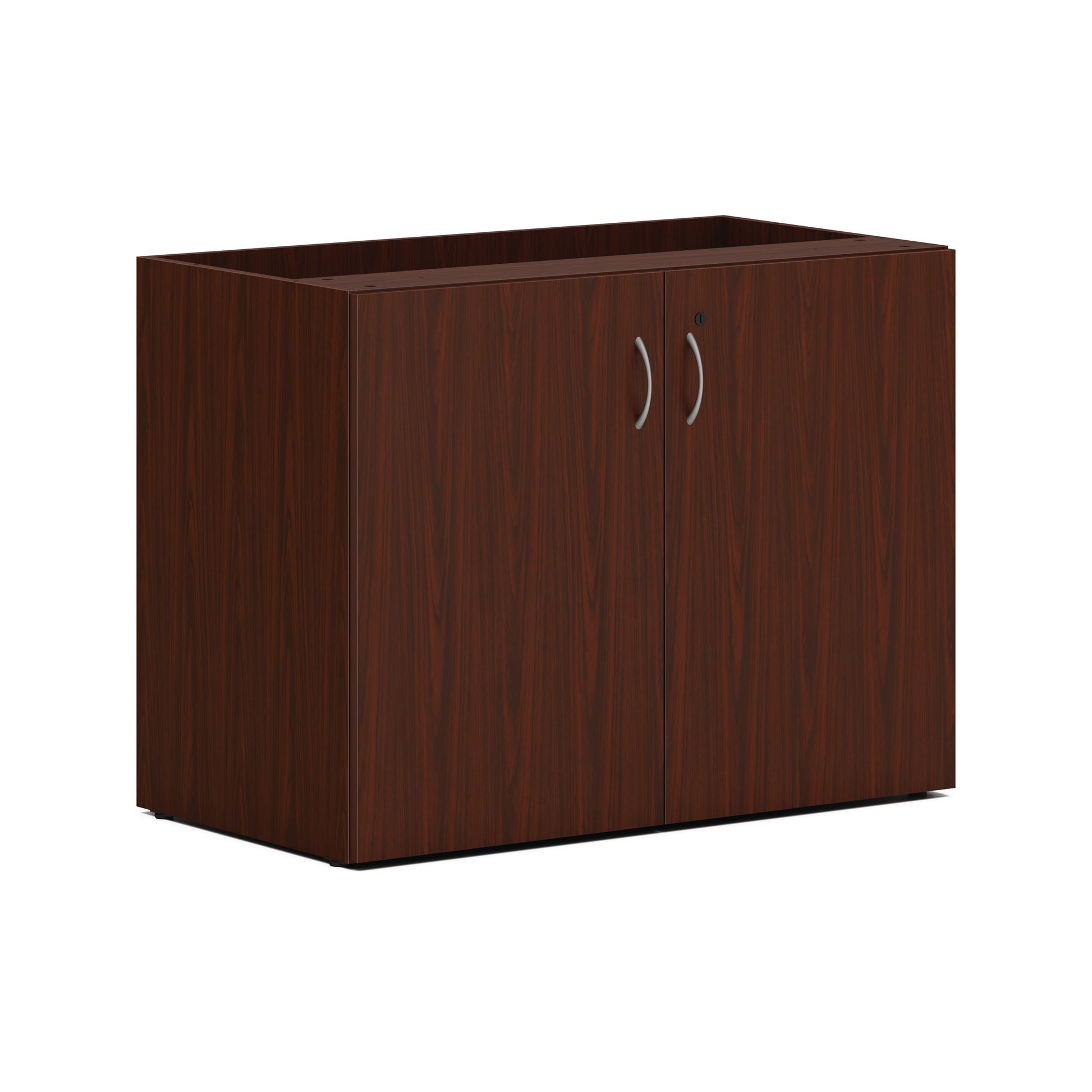 HON Mod Storage Cabinet | 36"W | Traditional Mahogany Finish