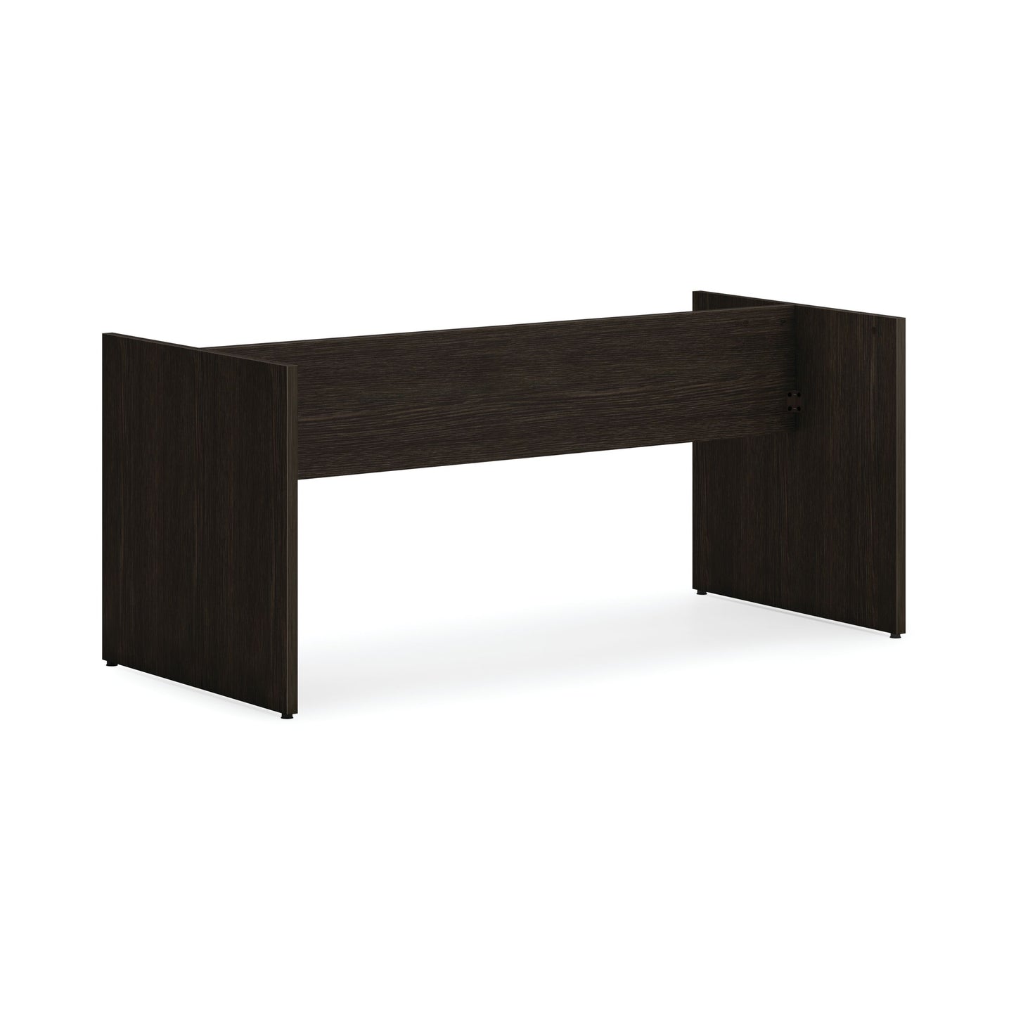 HON Mod Slab Base | For 96" Conference Table Top | Java Oak Finish