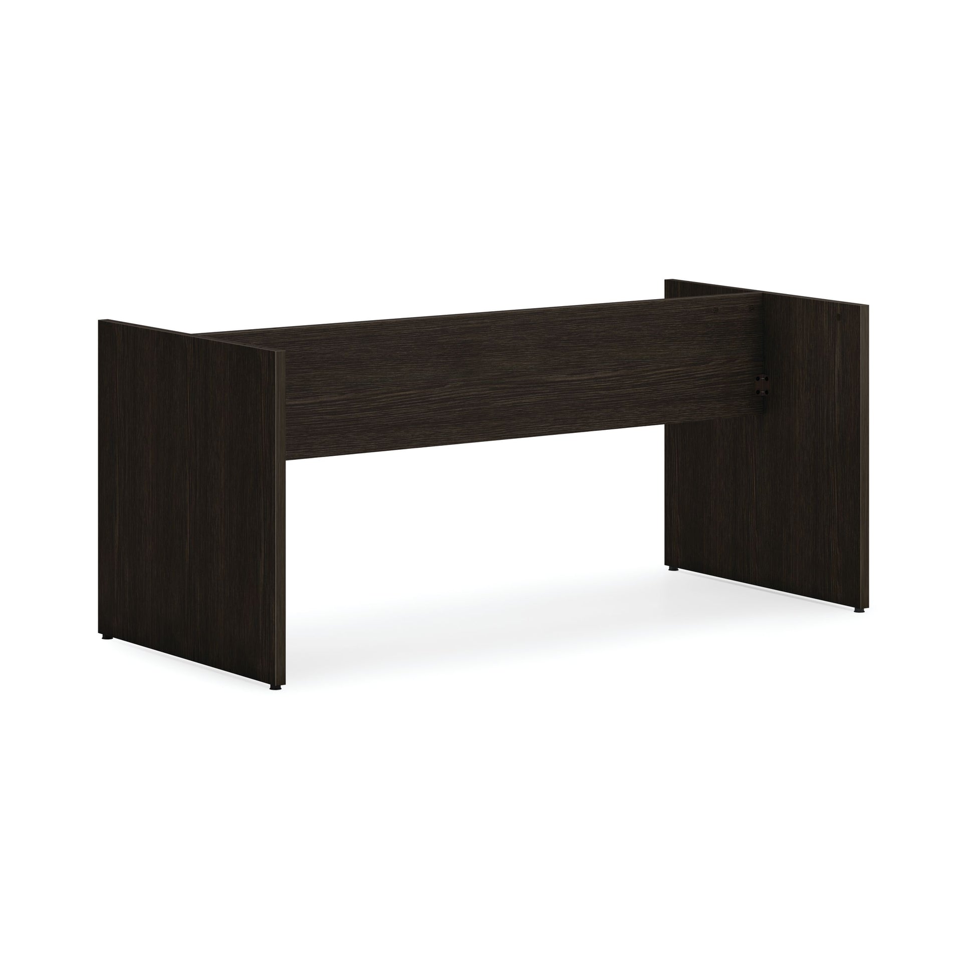 HON Mod Slab Base | For 96" Conference Table Top | Java Oak Finish