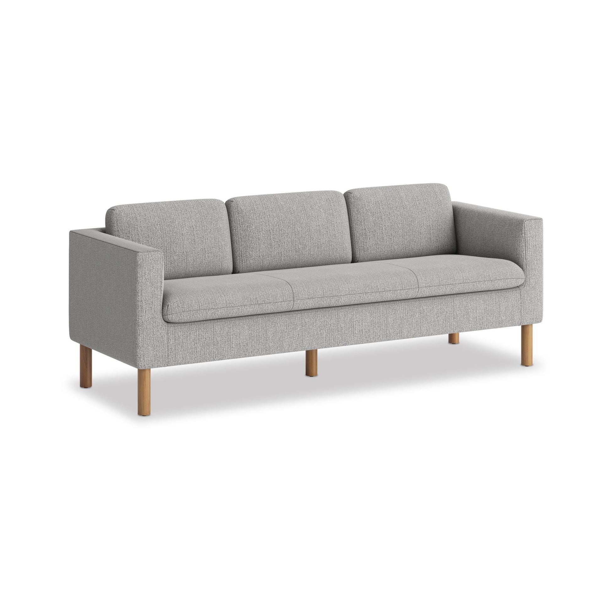 HON Parkwyn Sofa | Grey Fabric | Wood Legs