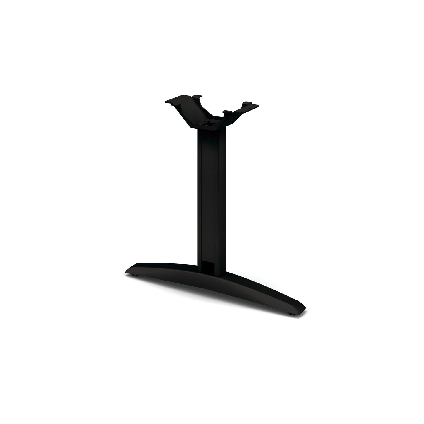 HON Preside T-Leg Base | For 72" For Boat, Racetrack and Rectangle Tops | Black Finish