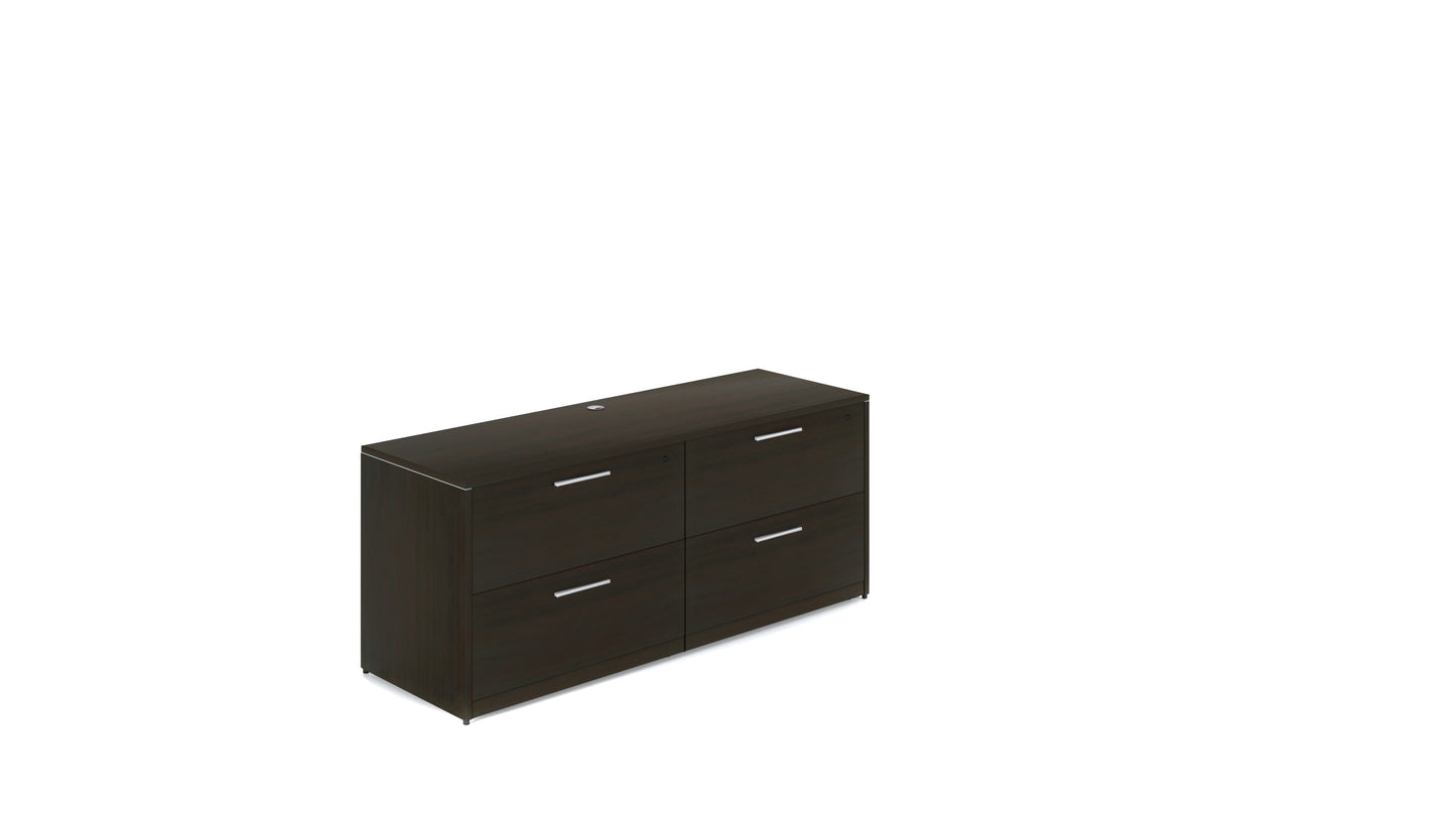 Potenza - 4 Drawer Lateral Credenza