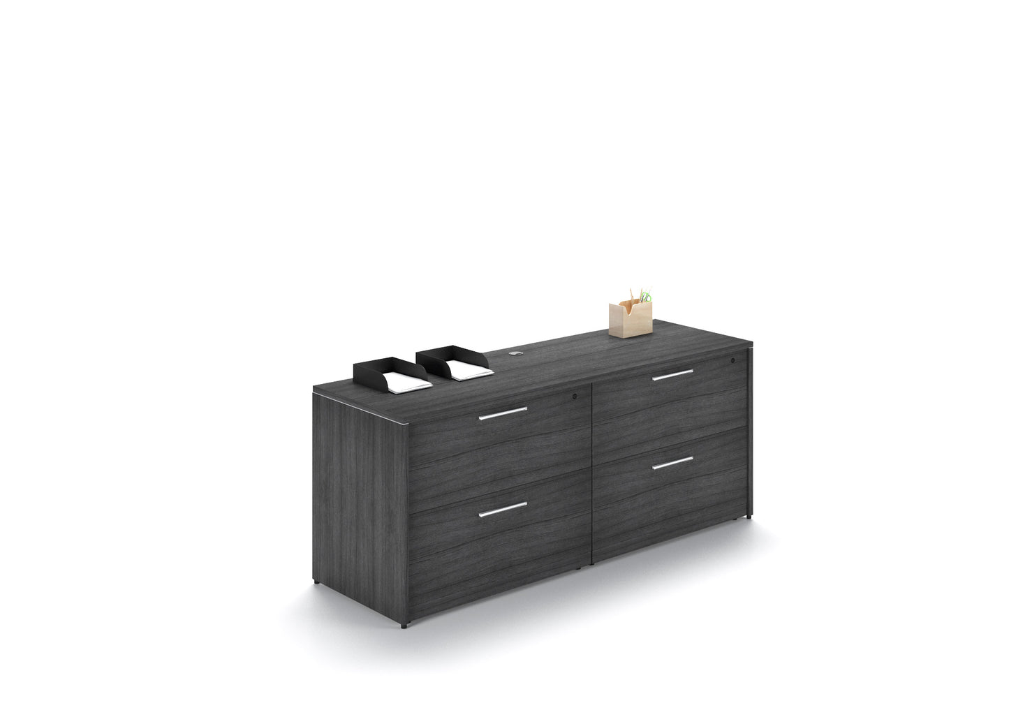 Potenza - 4 Drawer Lateral Credenza