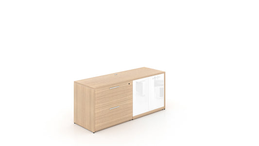 Potenza - Combo Credenza with Laminate Top