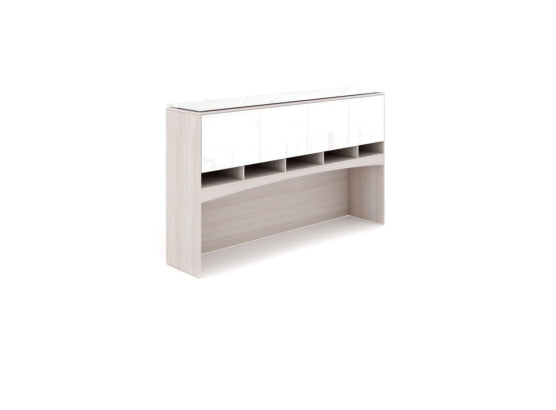 Deluxe Hutch w/ Glass Doors
