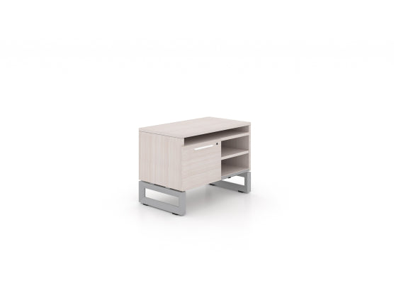 Open Storage with Sliding Door