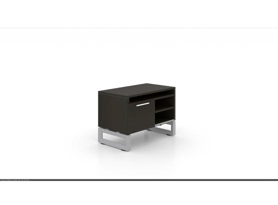Open Storage with Sliding Door